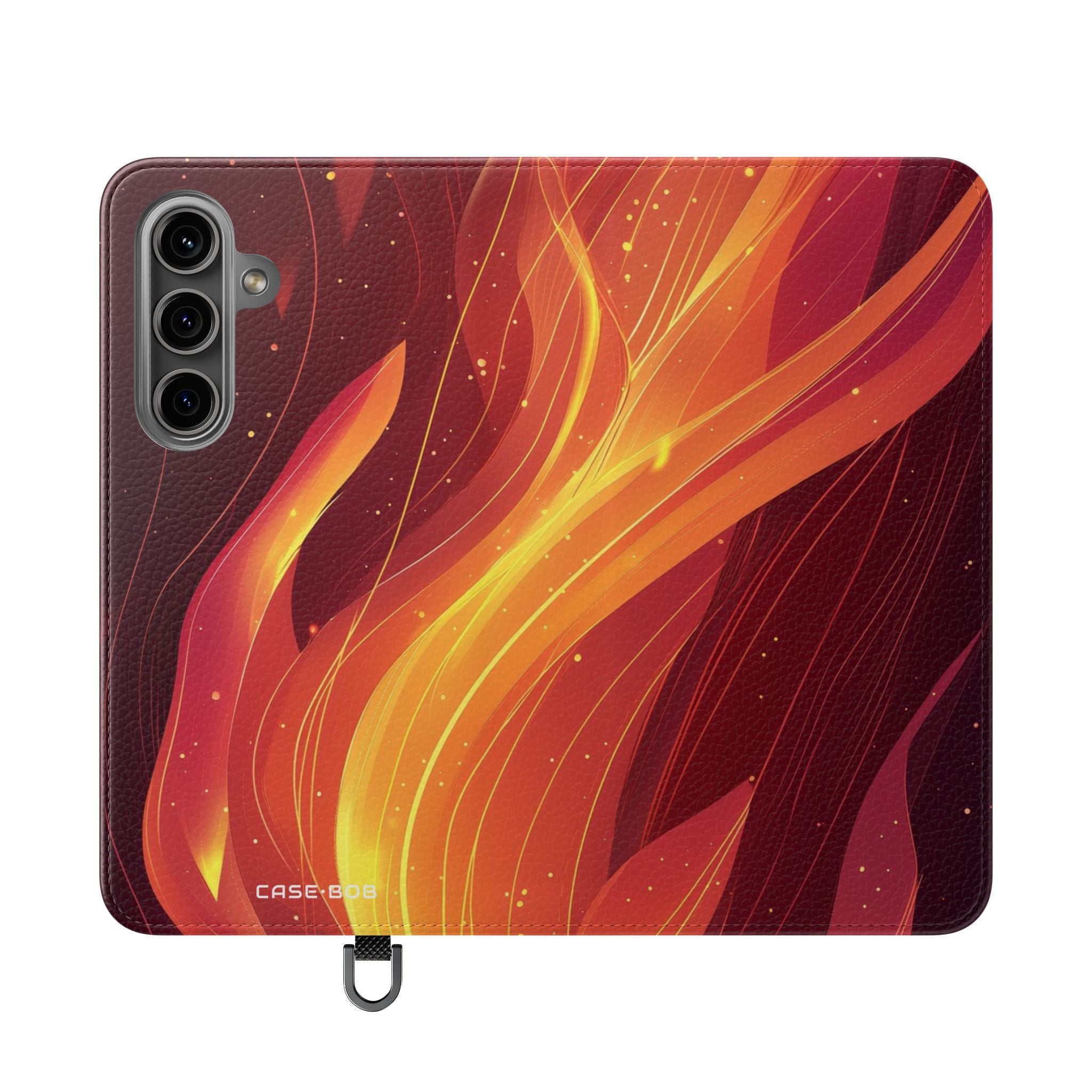 Flaming Ember - Samsung S24 Case - Wallet