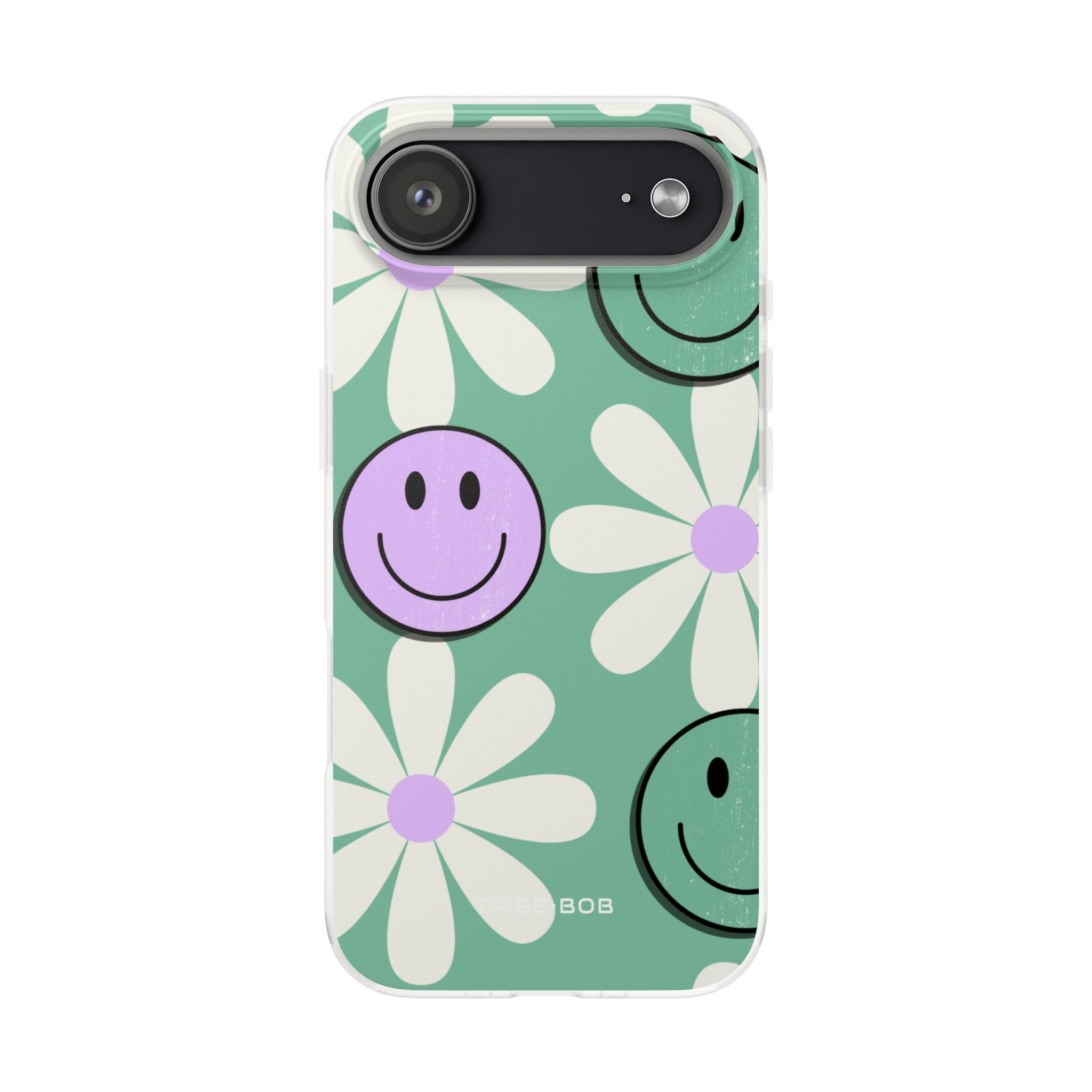 Smiley Daisy Glow iPhone 17 Air Case - Soft - CASE•BOB