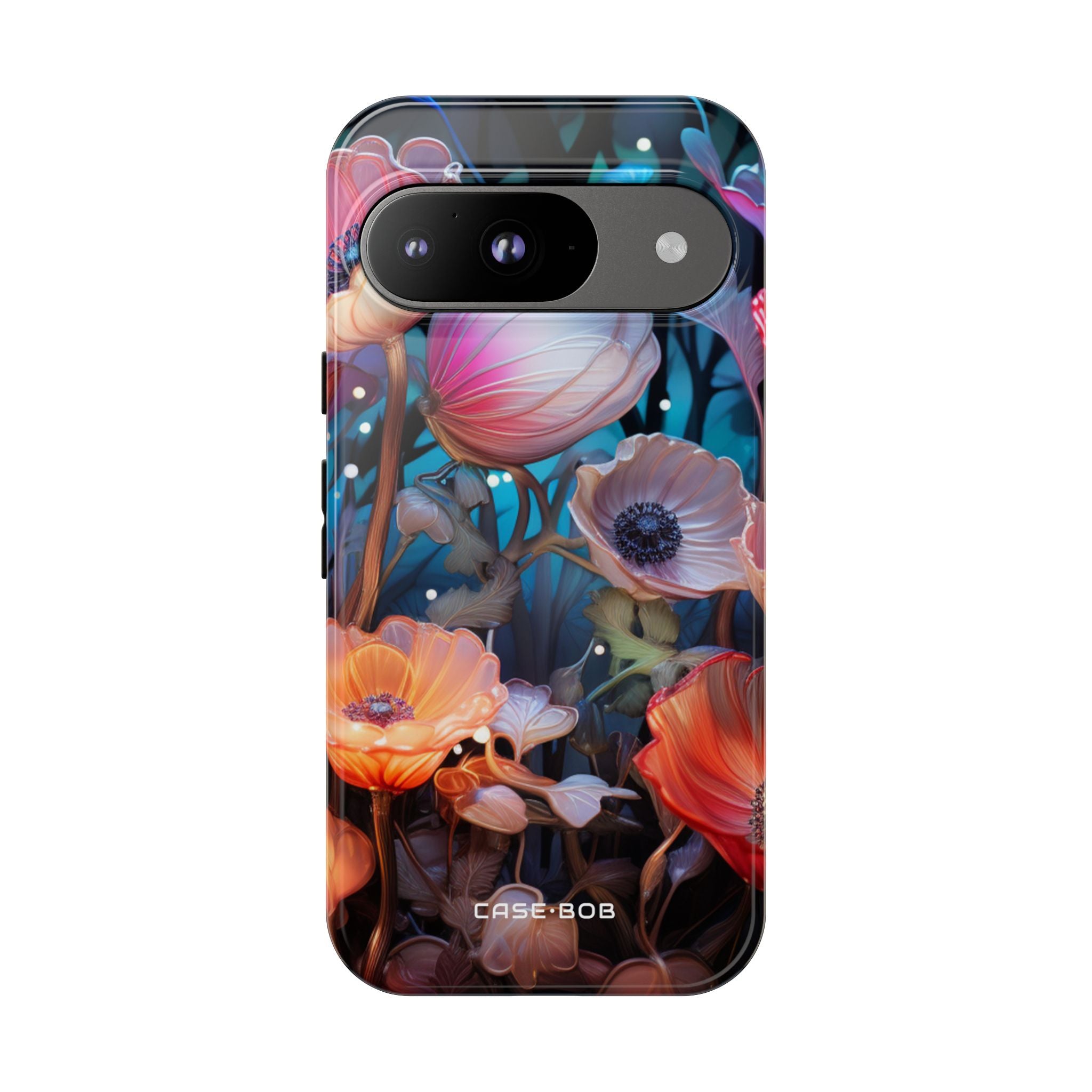 Translucent Bloom Google Pixel 9 Case - Tough