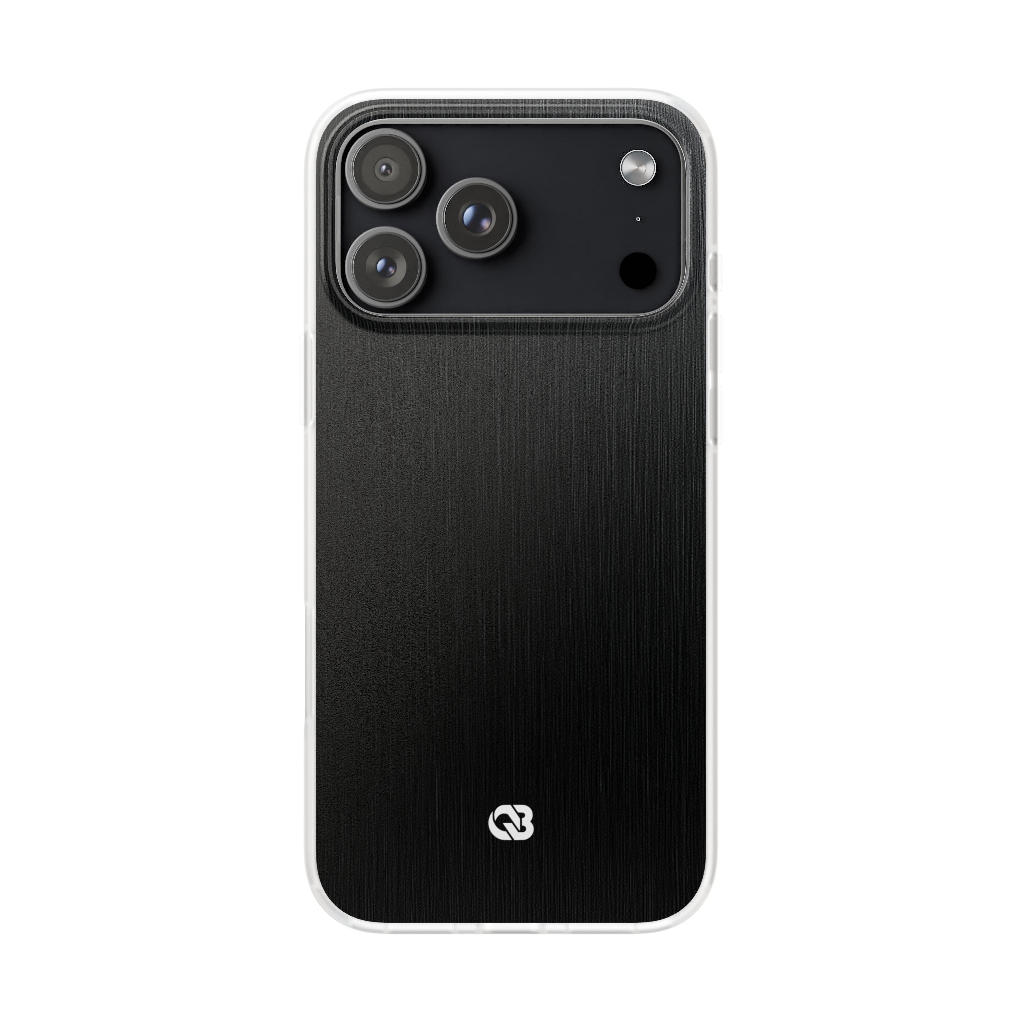 Black Lite Phone Case for iPhone - Brushed Obsidian Slate