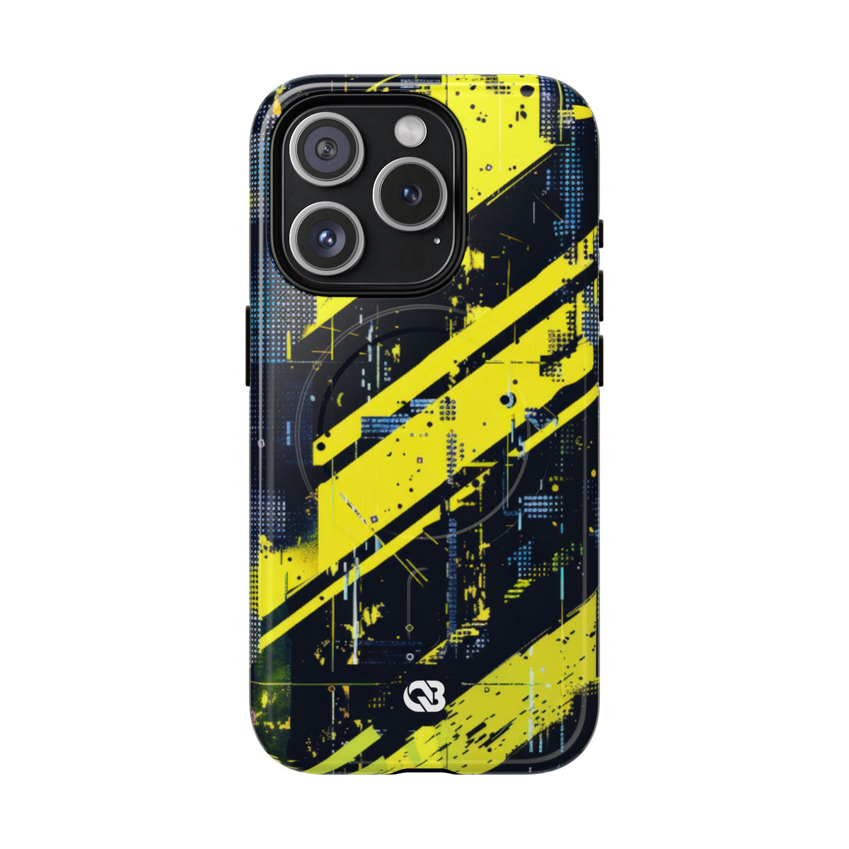 Acid Hazard · Tough 2.0 Magnetic Phone Case for iPhone · Yellow