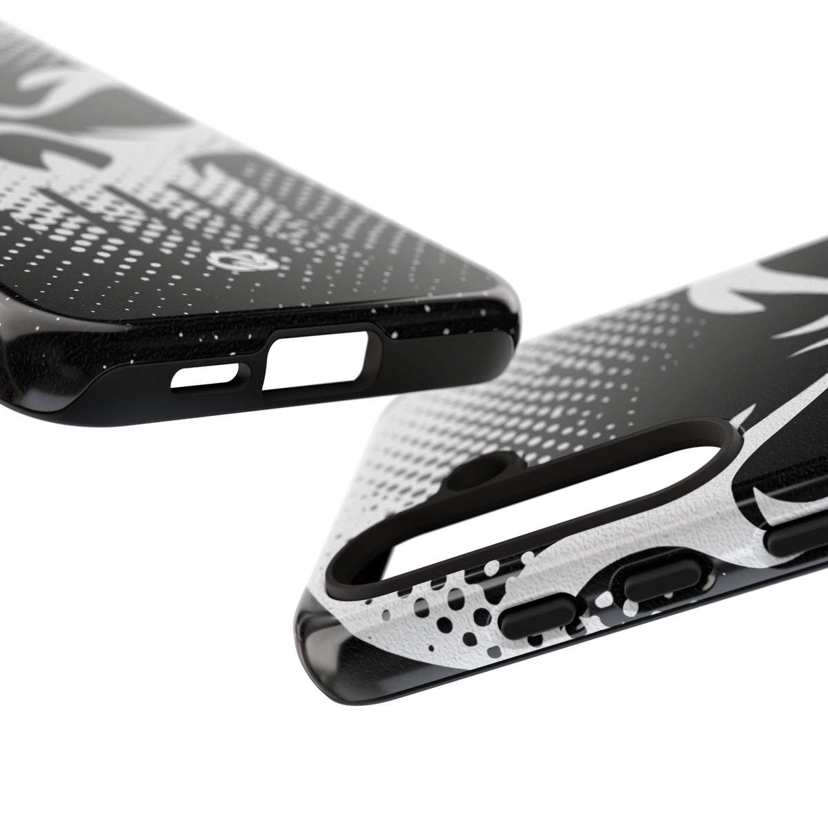 Phantom Halftone · Tough Phone Case for Samsung · Black
