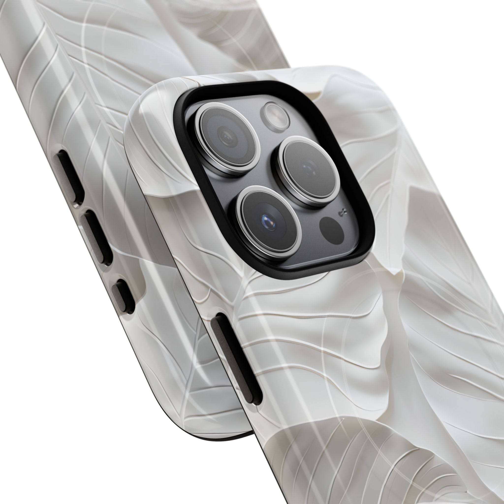 Sculpted Ivory Leaves · Tough+ Θήκη για iPhone · Magsafe