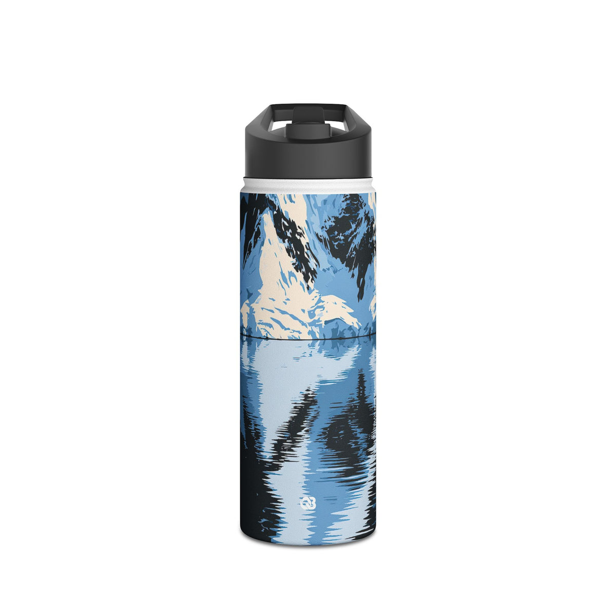 Glacial Horizon · Insulated Water Bottle · Blue