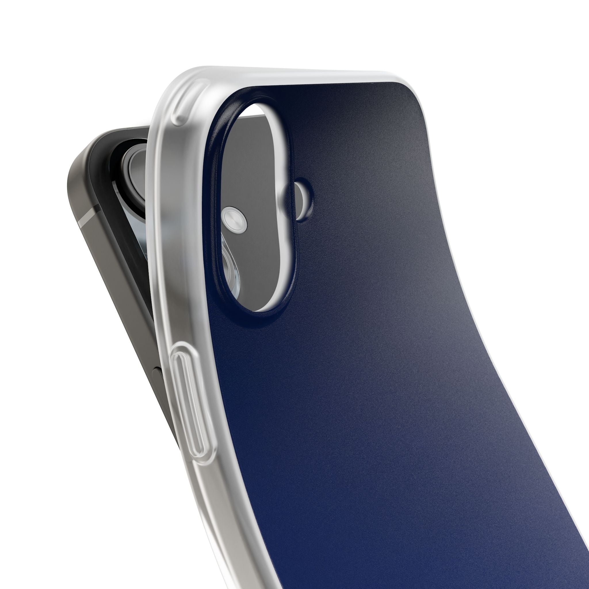 Blue Lite Phone Case for iPhone - Midnight Cobalt Fade
