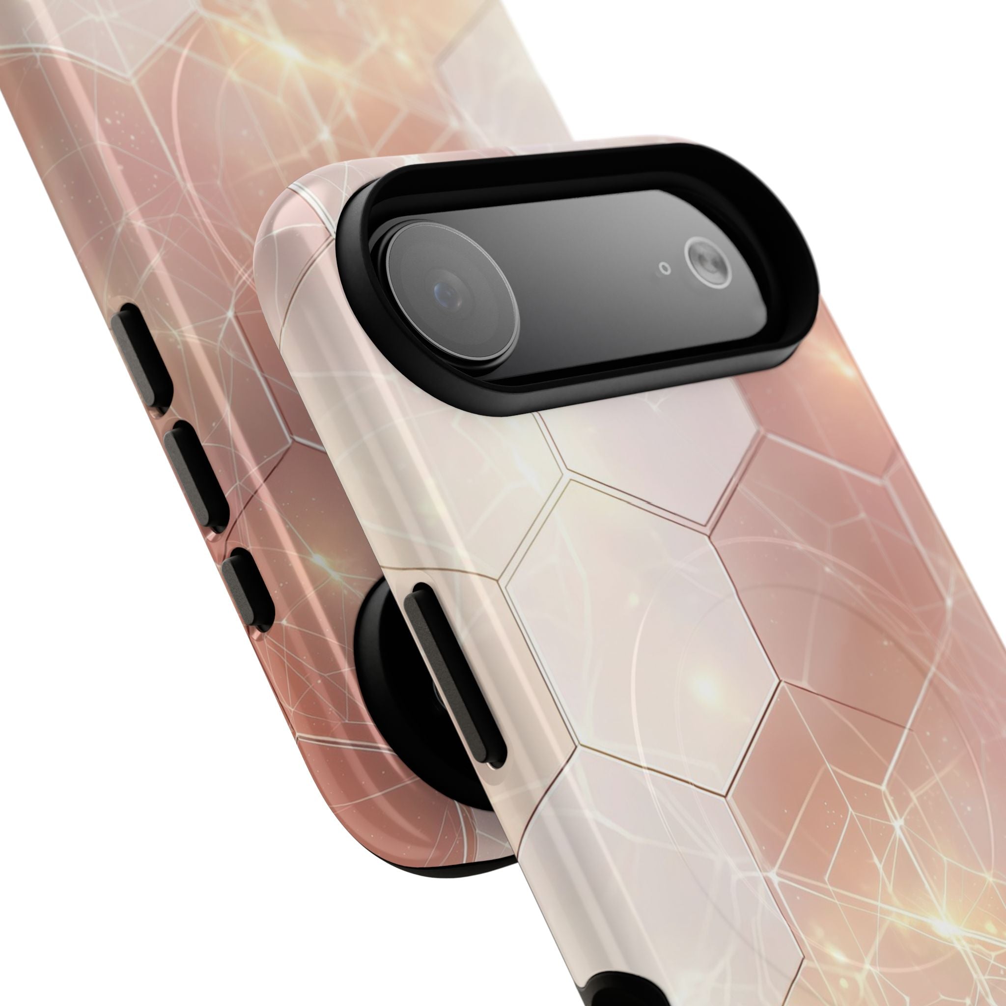 Honeycomb Glow iPhone 17 Air Case - Tough+ - CASE•BOB