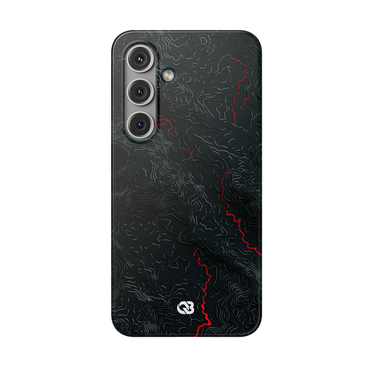 Crimson Rift · Lite Phone Case for Samsung · Black