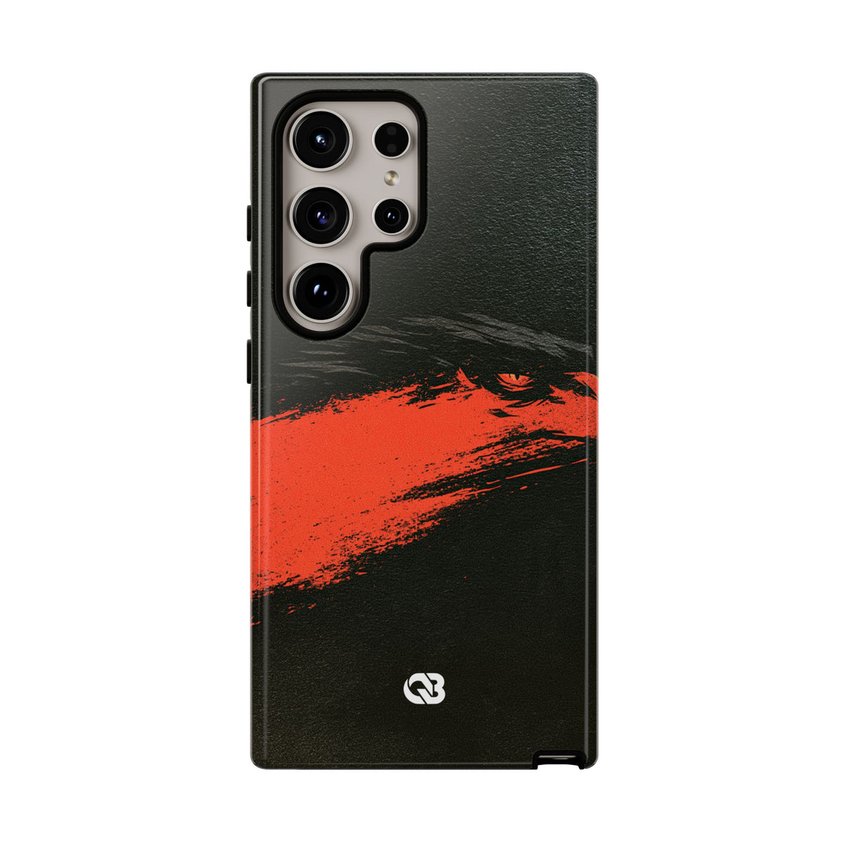 Crimson Raptor Noir · Tough Phone Case for Samsung · Black