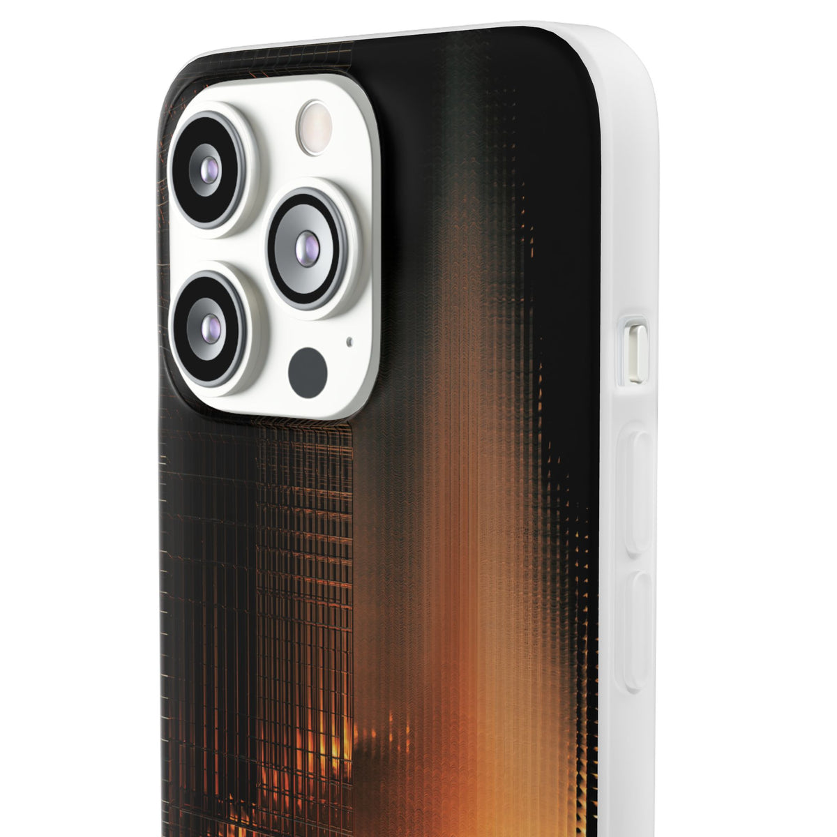 Luminous Grid · Lite Phone Case for iPhone · Black