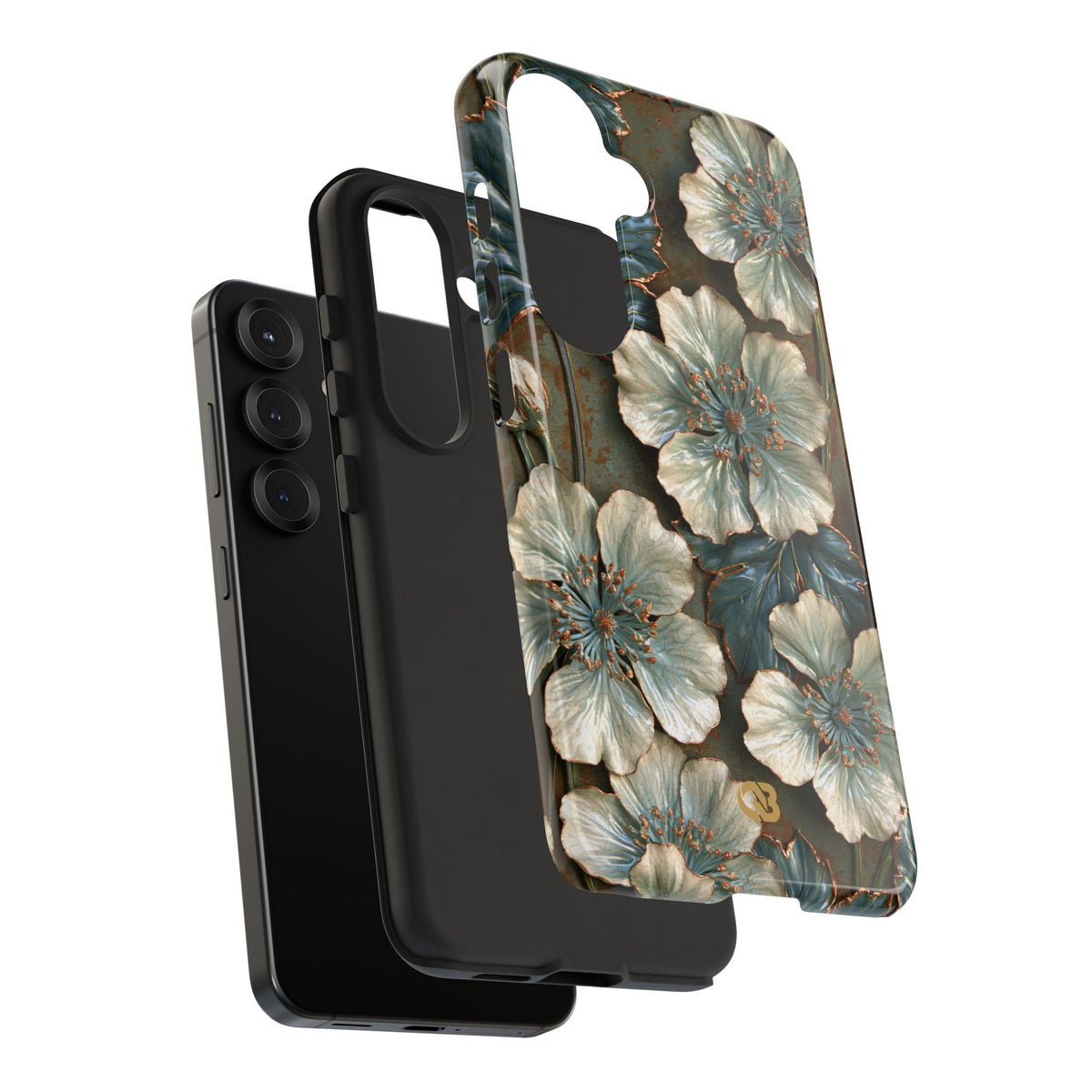 Gilded Blossom Reverie · Tough Phone Case for Samsung · Teal
