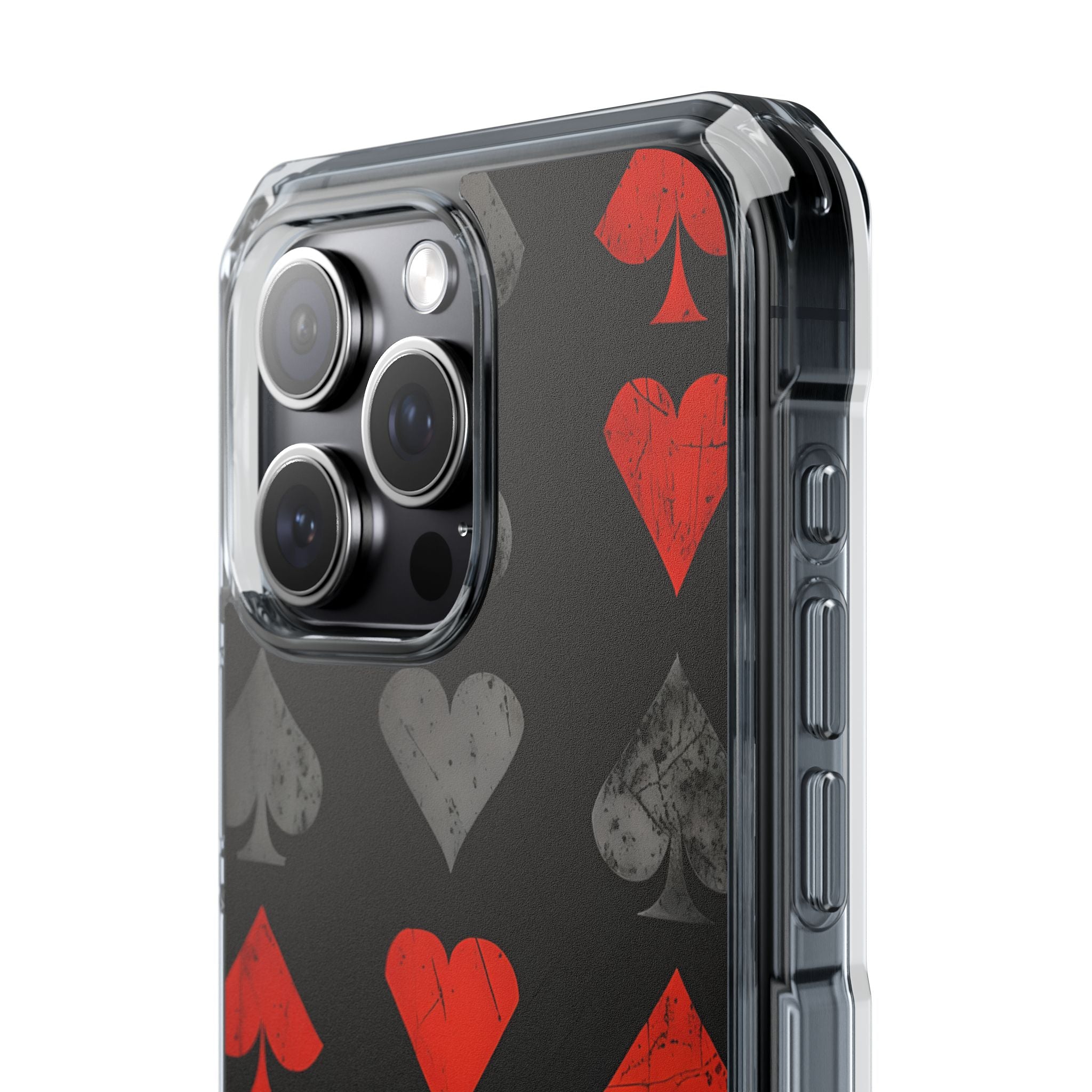 Crimson Ash Suits · Impact Hoesje voor iPhone · Magsafe