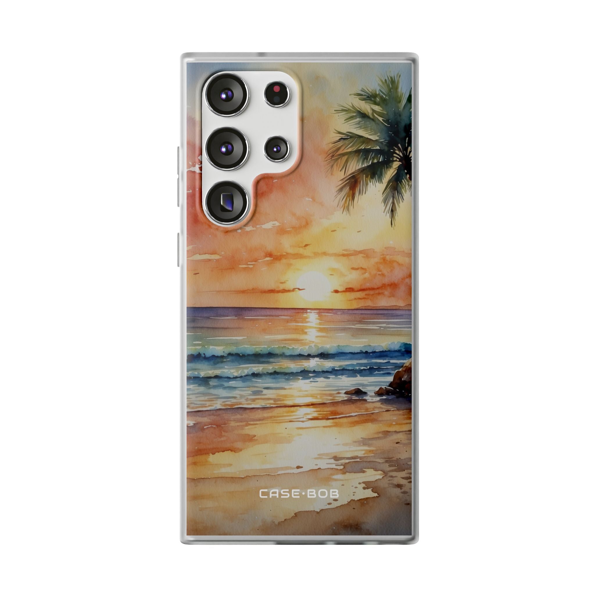 Sunset Palm Samsung S23 Ultra Case - Soft