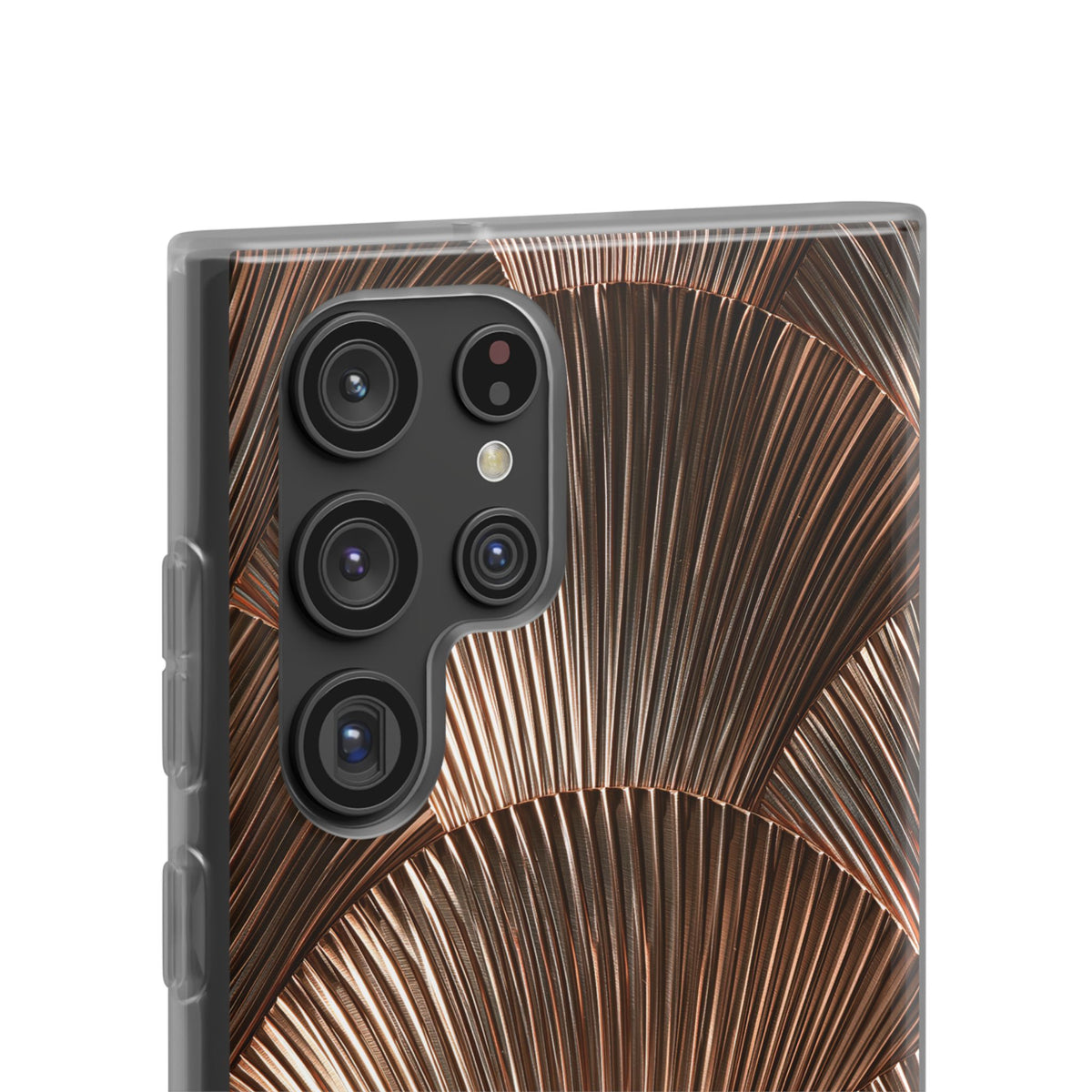 Rose Gilded Fan · Lite Phone Case for Samsung · Gold