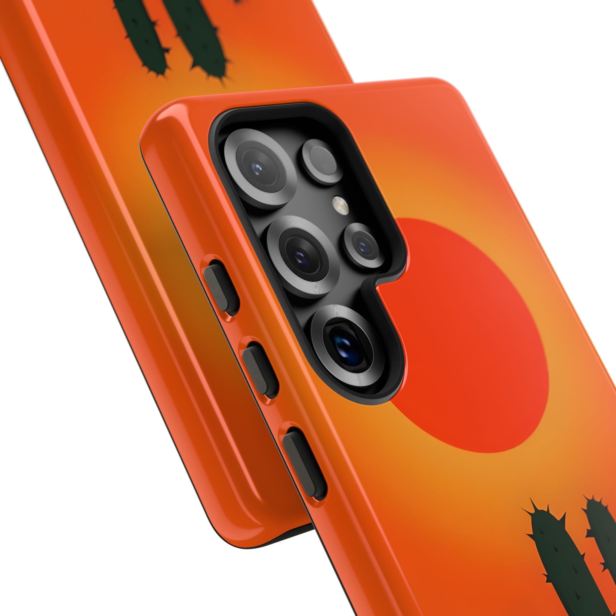 Scorched Saguaro Sunset · Tough Phone Case for Samsung