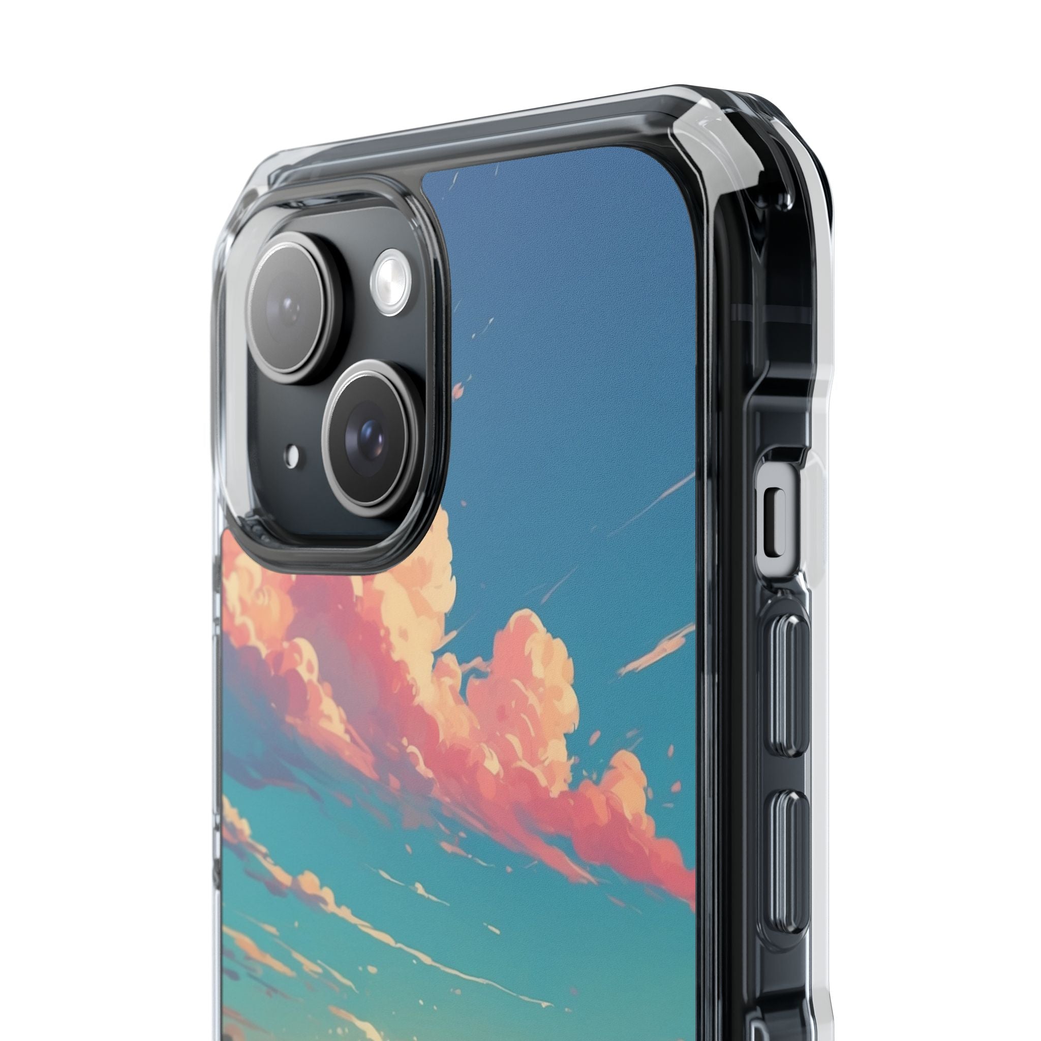 Turquoise Crest iPhone 15 Case - Impact