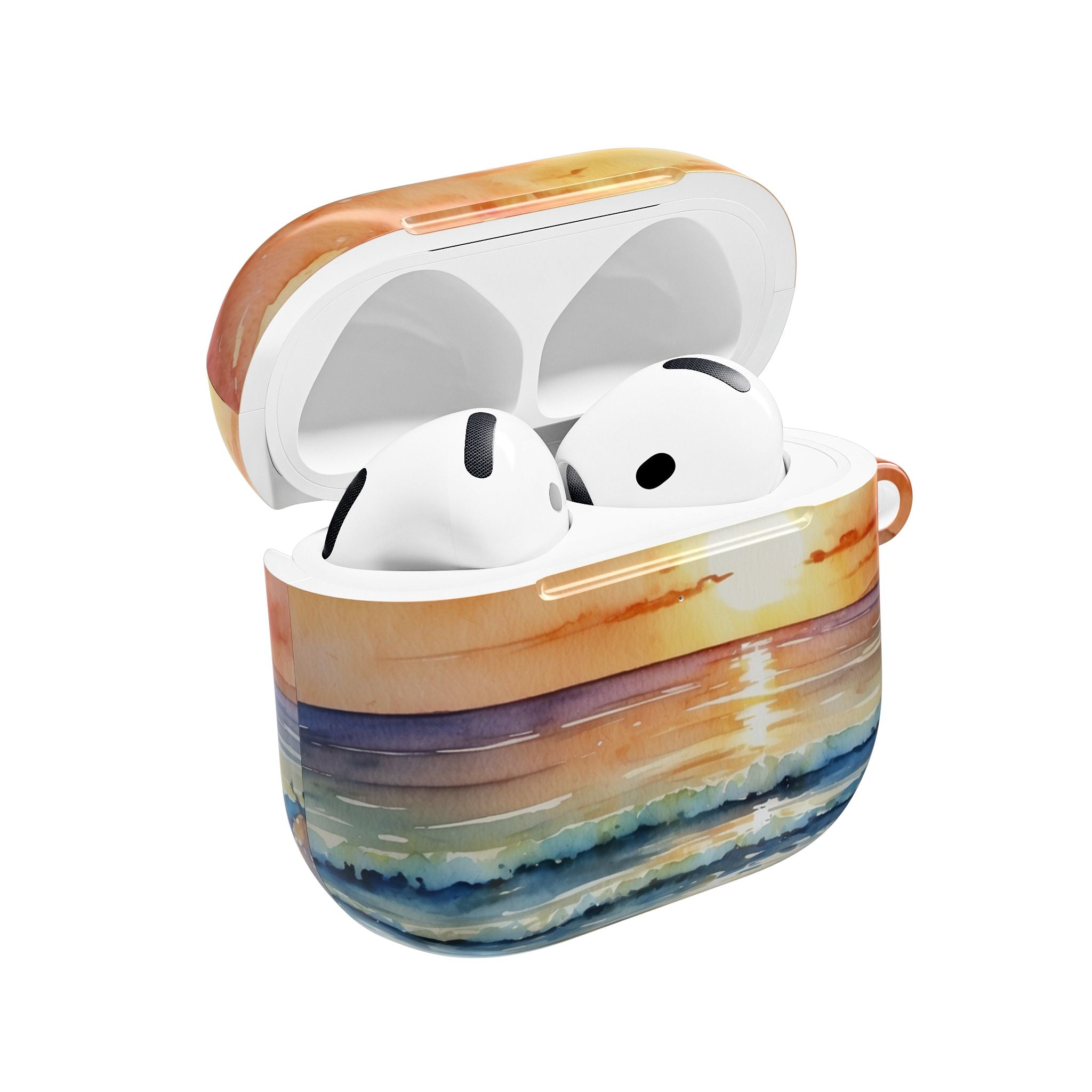 Golden Palm Sunset - AirPods Case