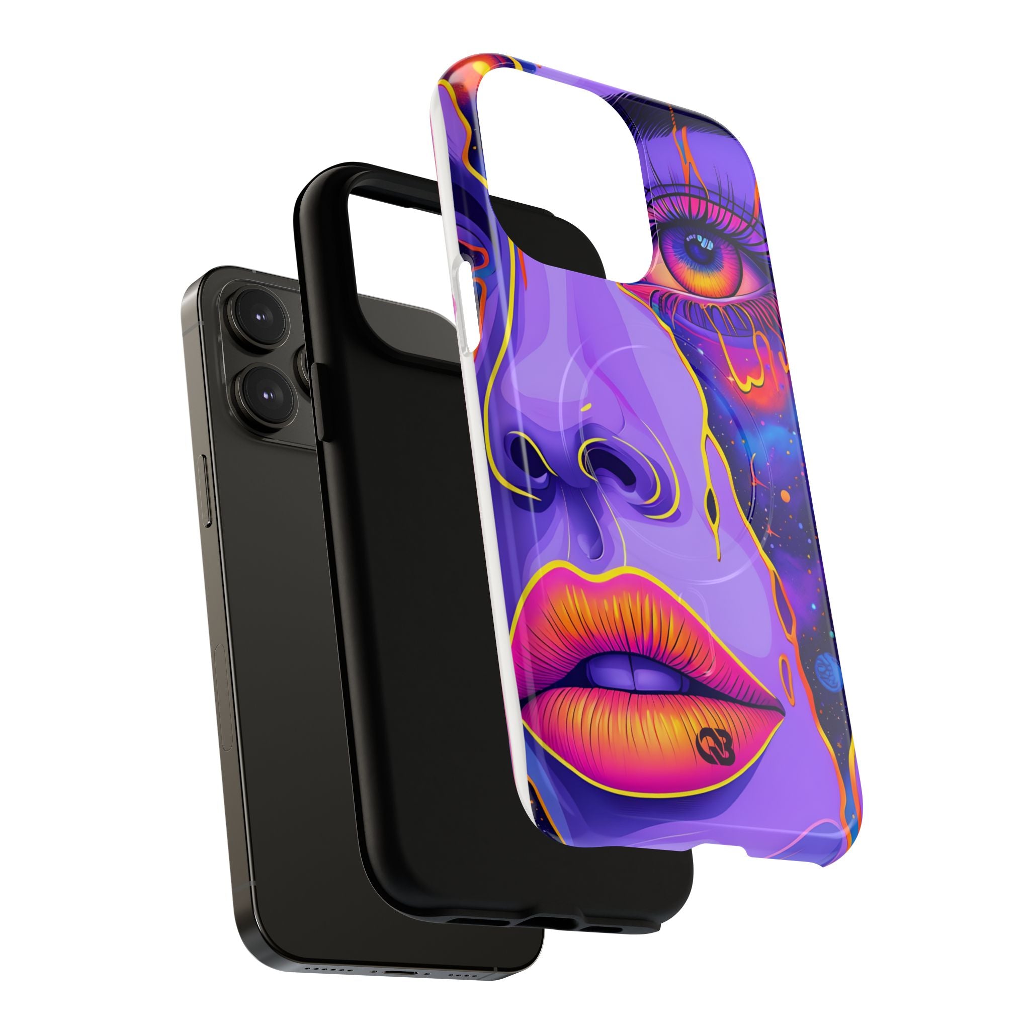 Violet Cosmic Gaze · Tough+ Custodia per iPhone · Magsafe