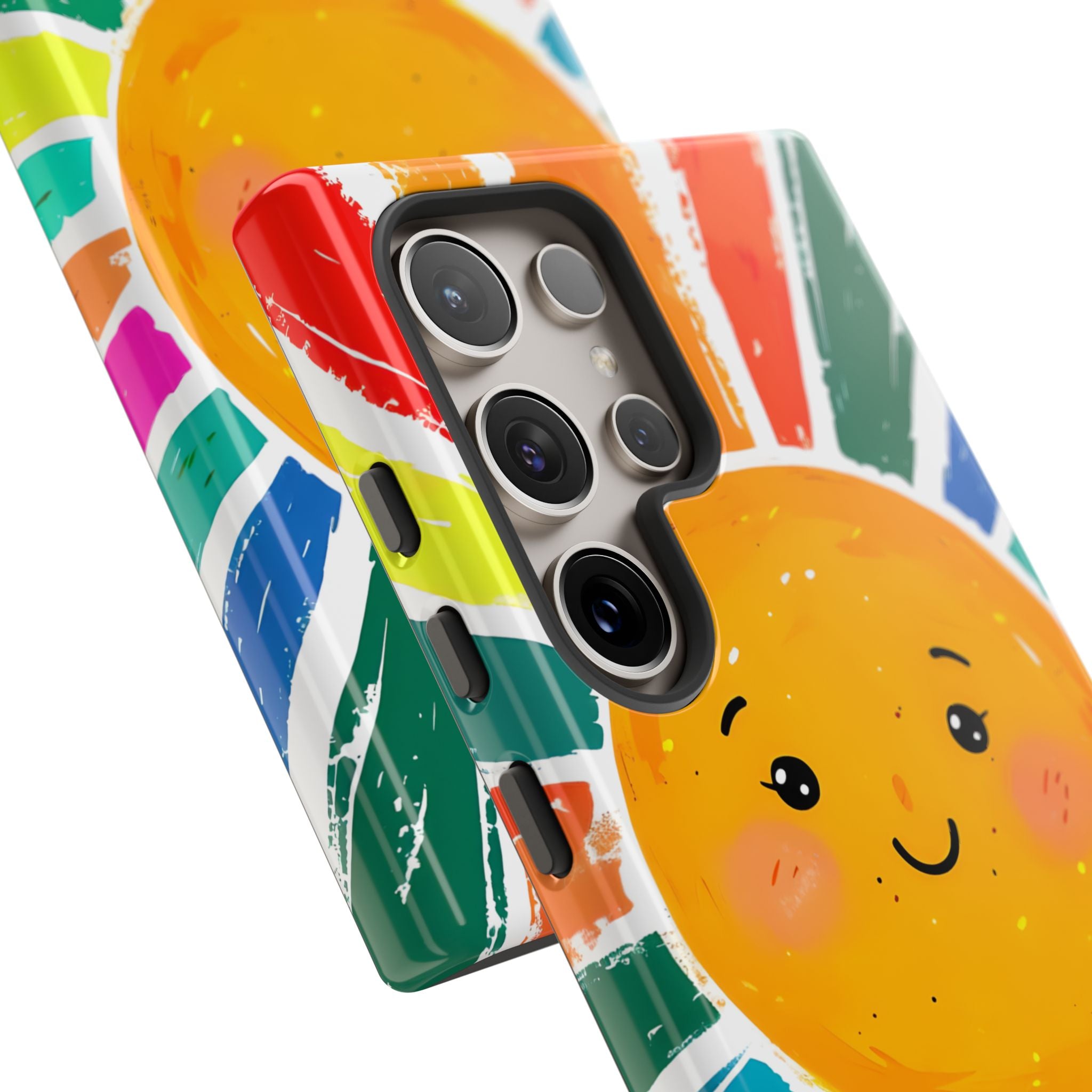 Vibrant Solar Smile · Tough Phone Case for Samsung
