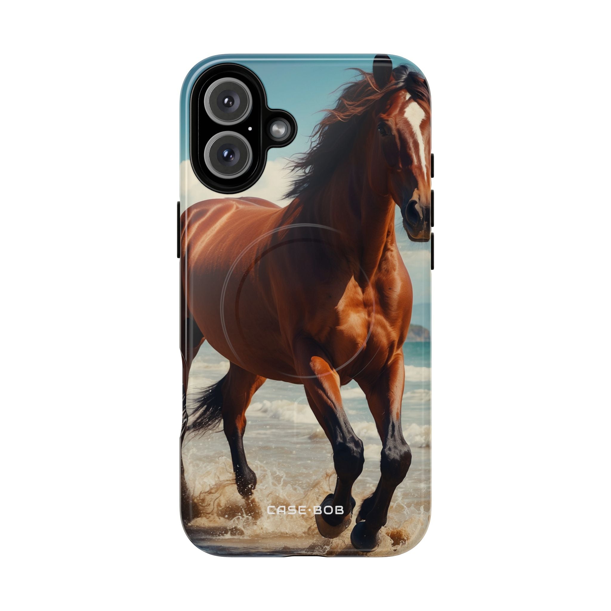 Blazing Horse iPhone 16 Plus Skal - Tough+