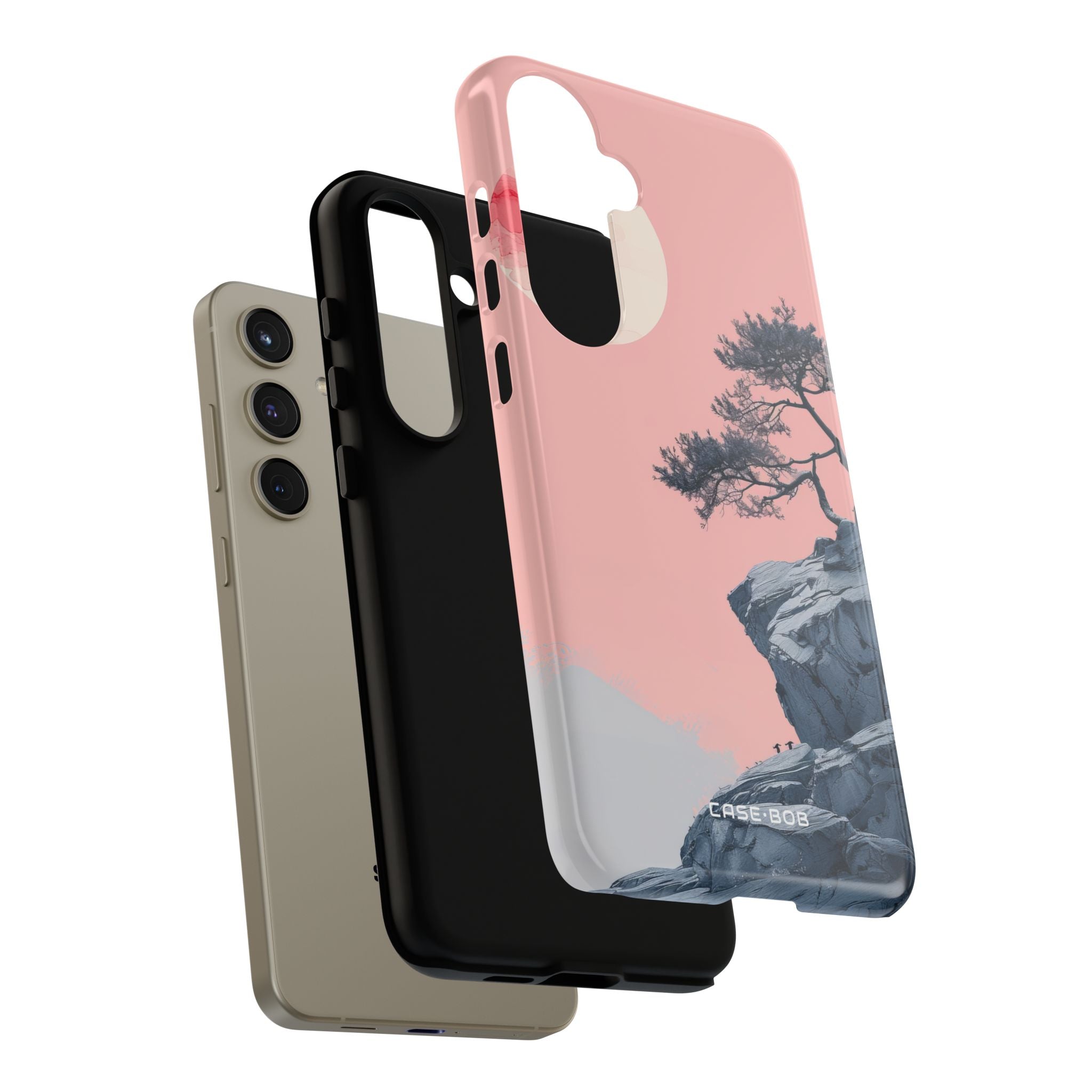 Crimson Moon Tree Samsung S24 Plus Case - Tough