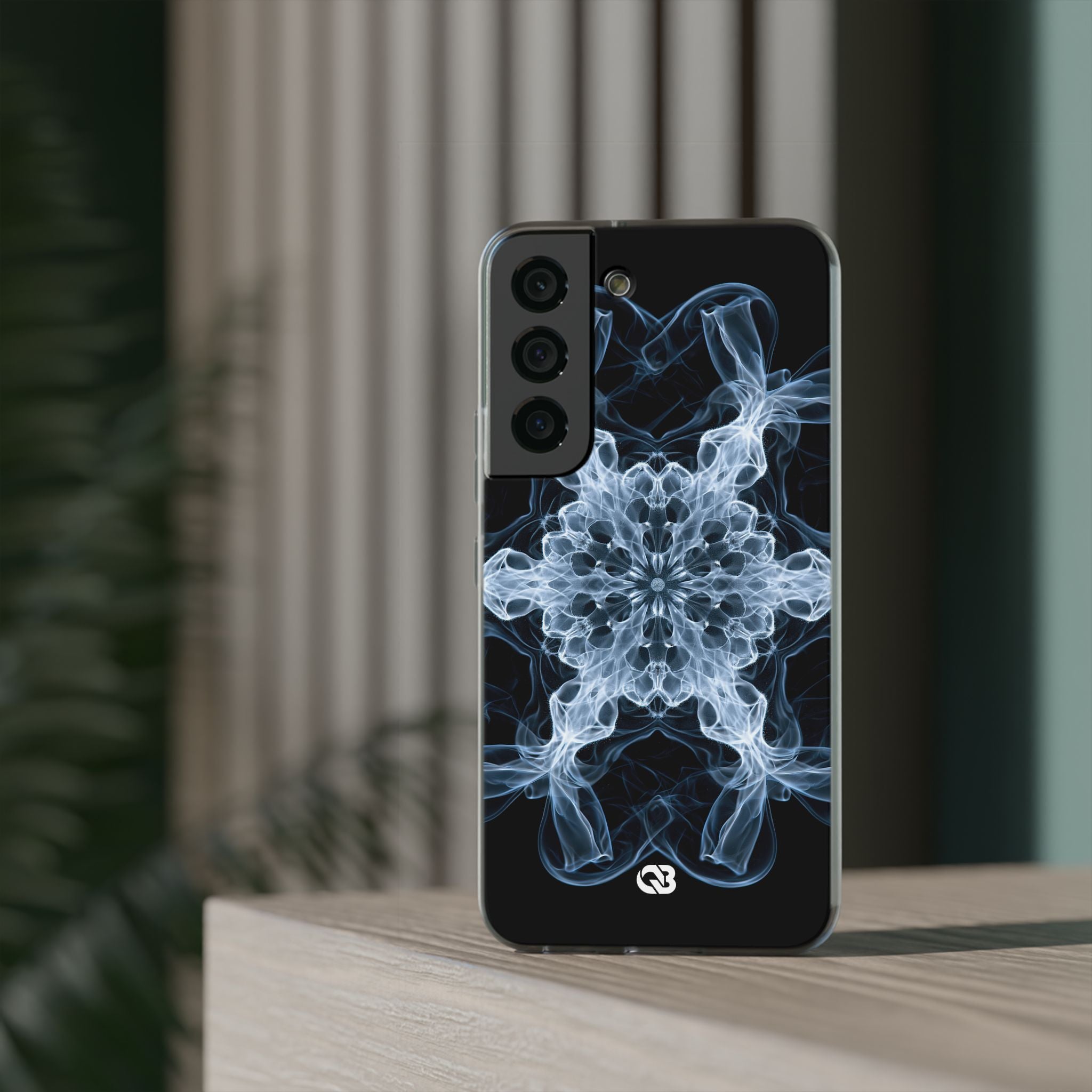 Blue Lite Phone Case for Samsung - Glacial Smoke Crown