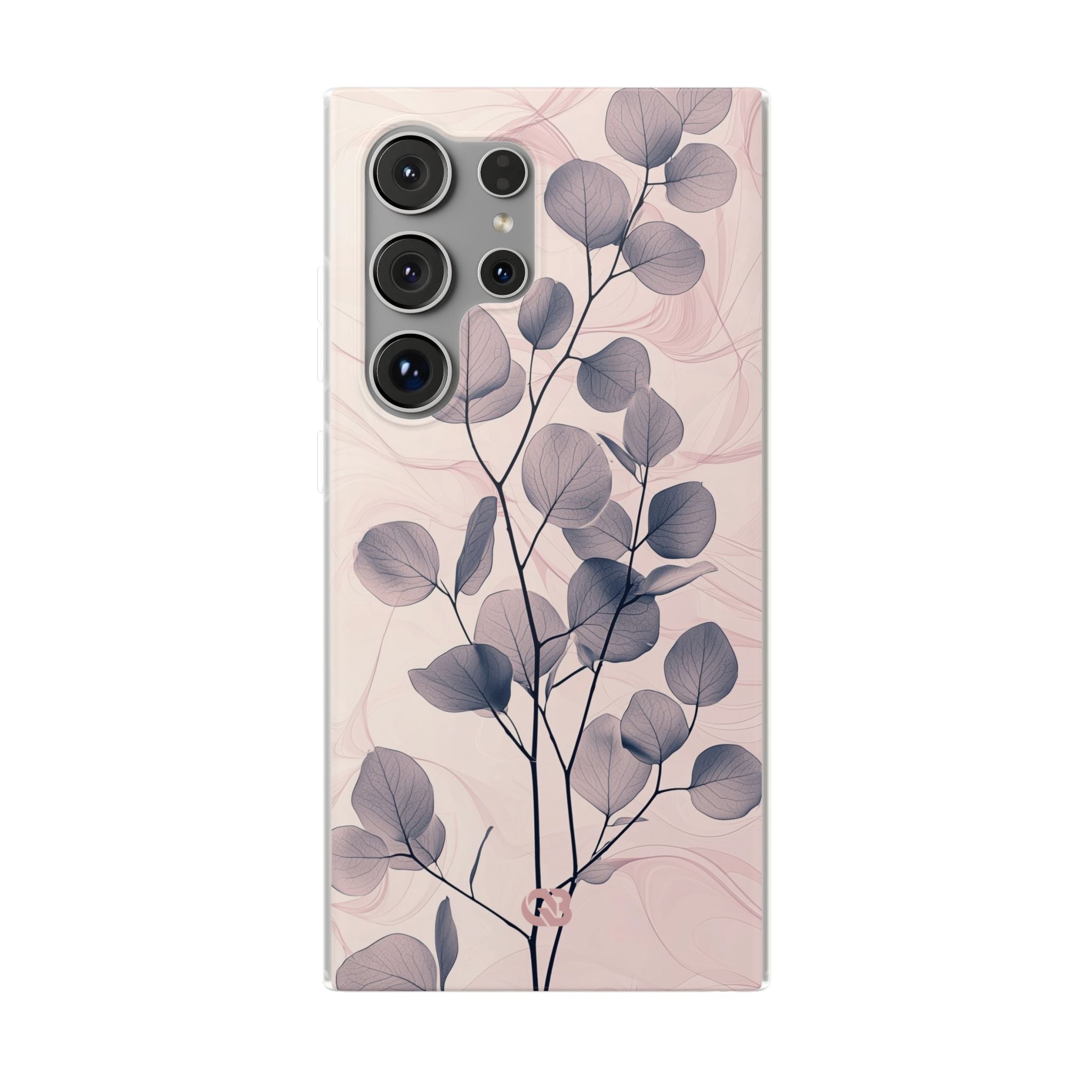 Ethereal Indigo Eucalyptus · Soft Phone Case for Samsung