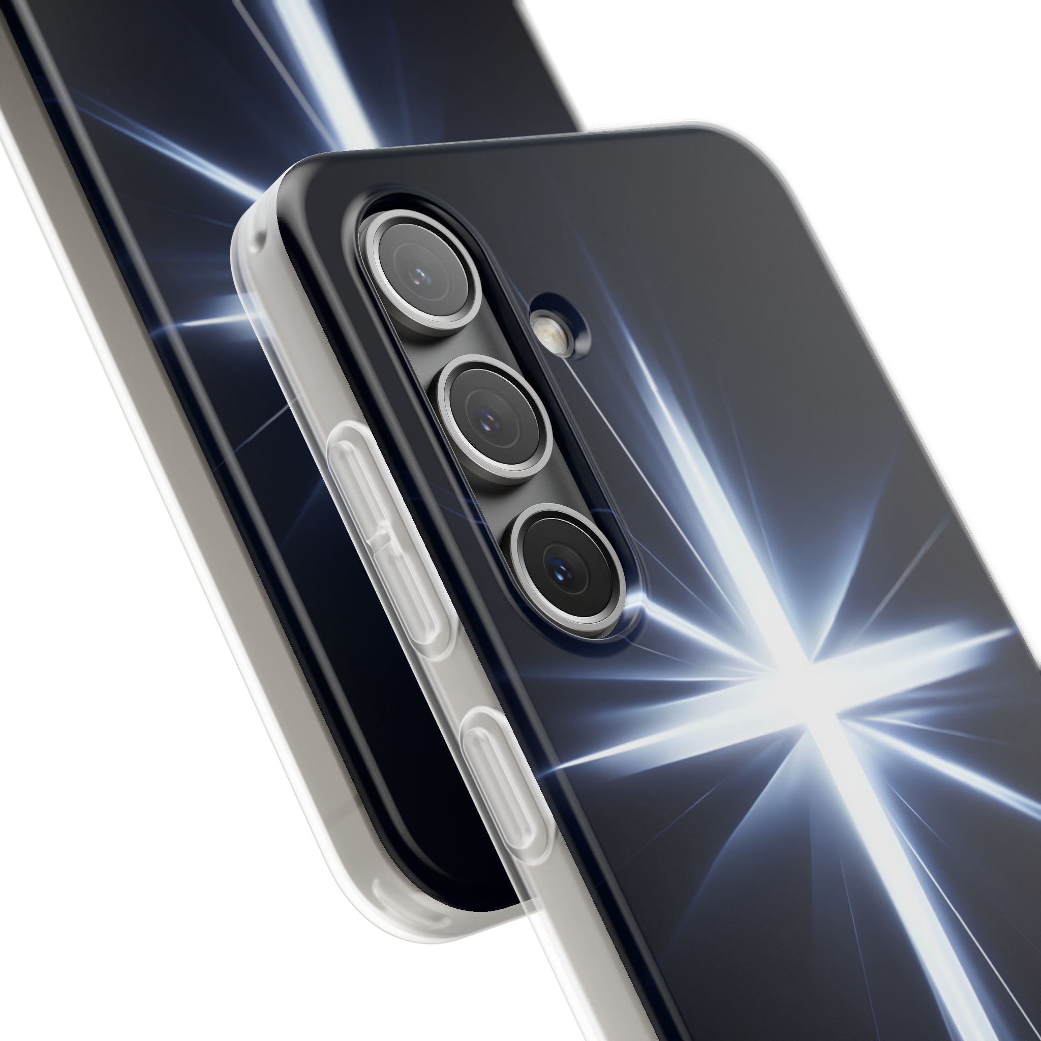 Glowing Crossburst Samsung S24 Case - Soft