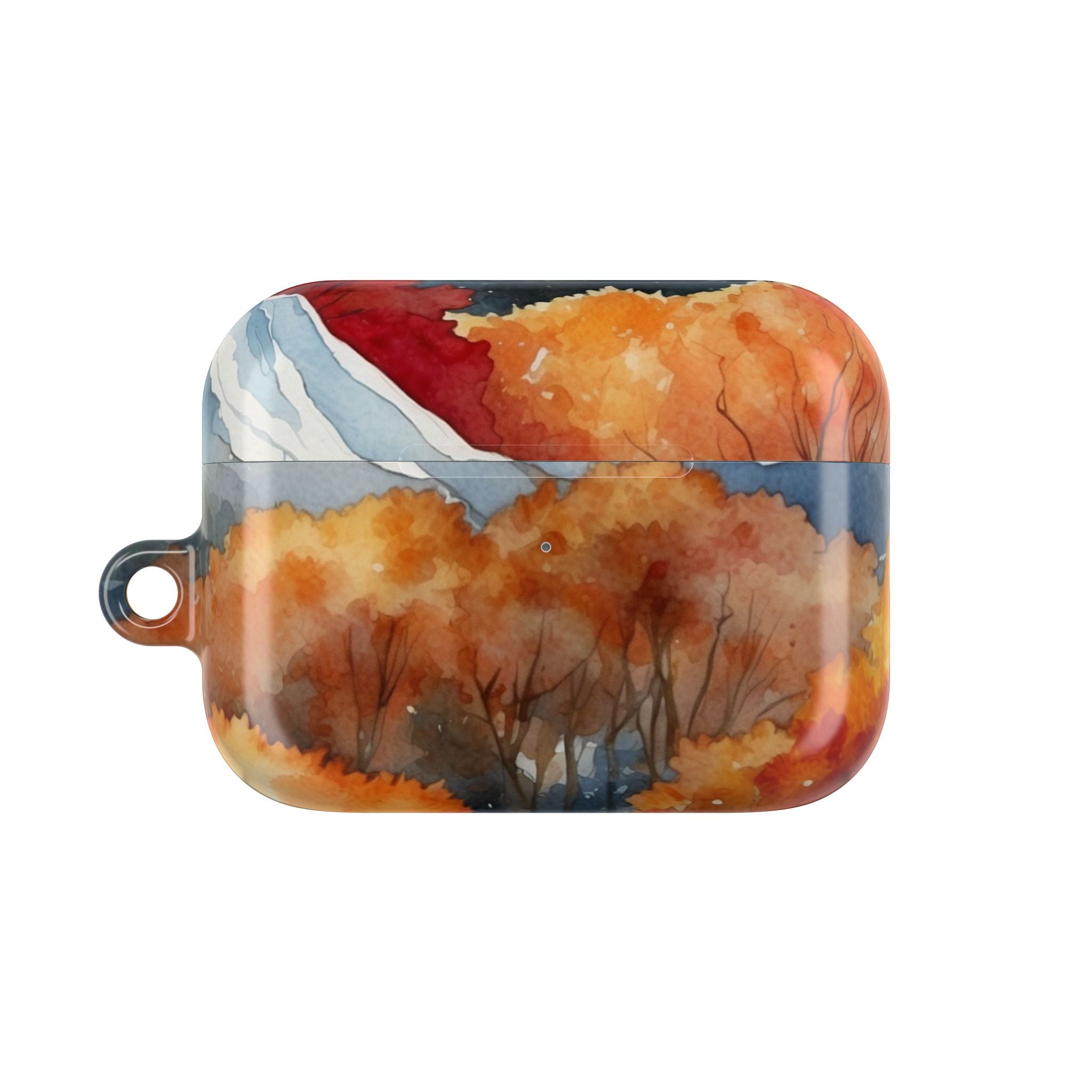 Snowcapped Ember Mountains - AirPods Cover