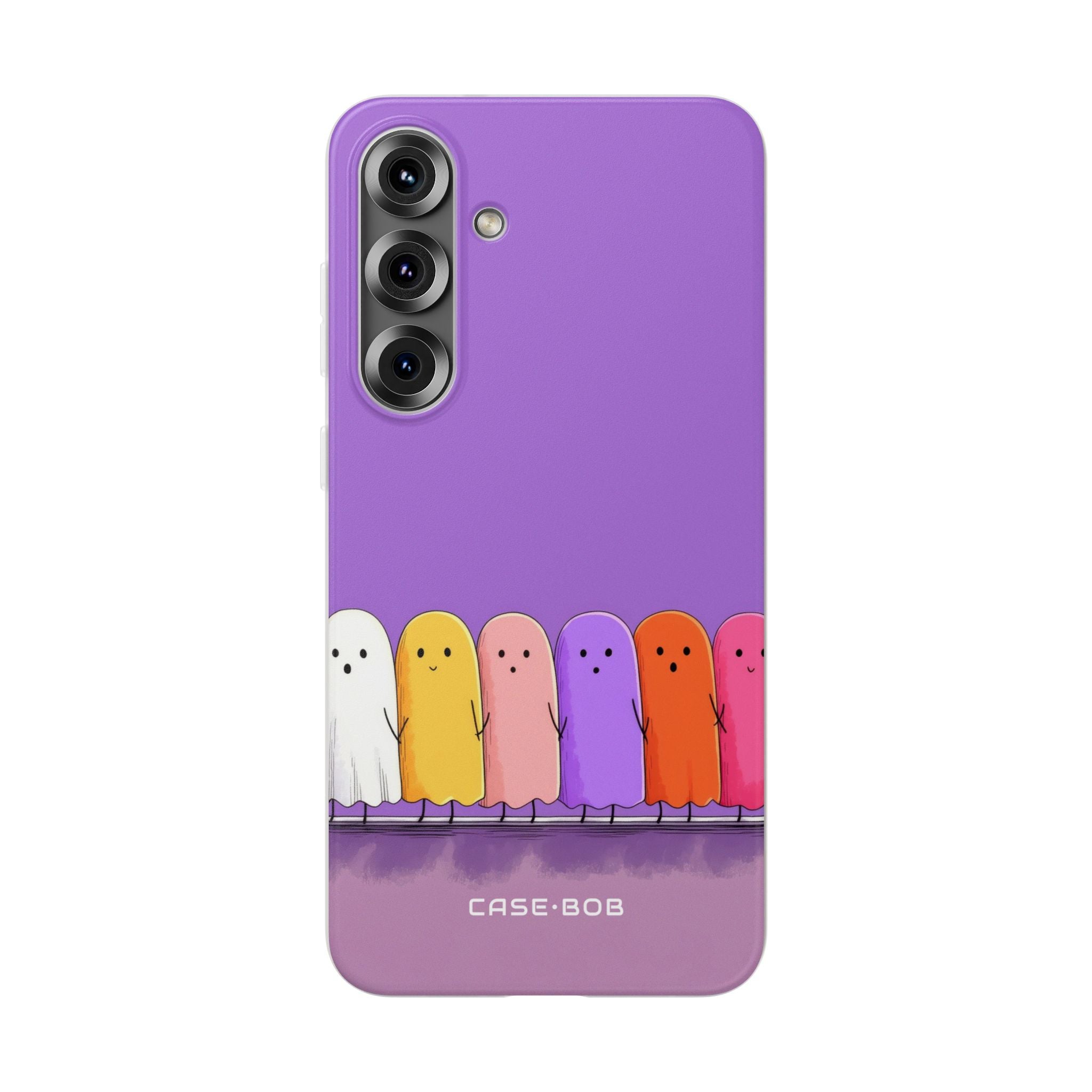 Colorful Ghosts Samsung S25 Plus Case - Soft