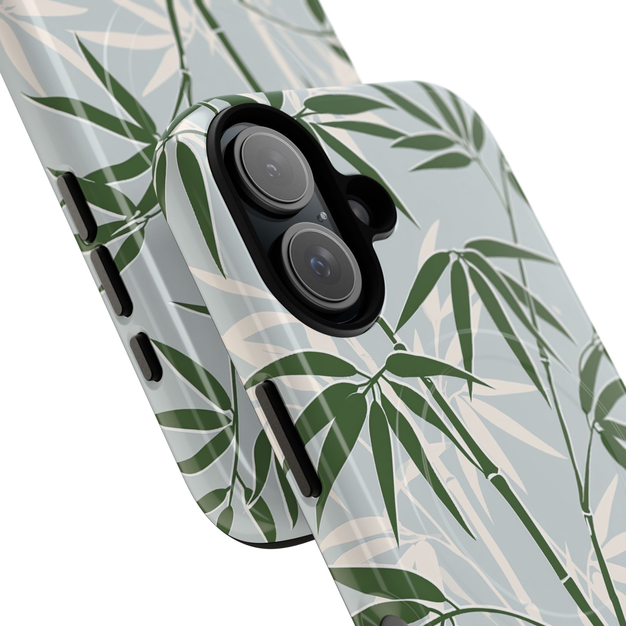 Green Tough 2.0 Magsafe Phone Case for iPhone - Kyoto Bamboo Canopy