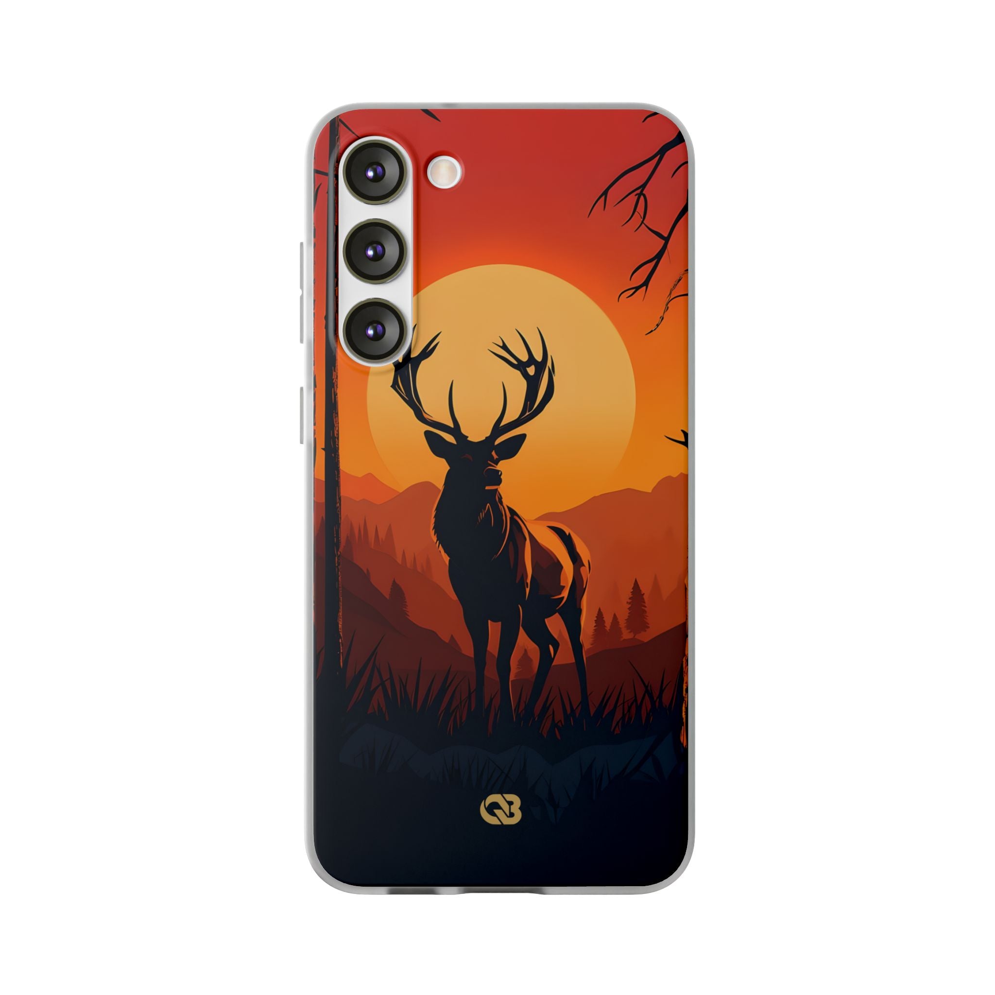 Amber Ridge Stag · Soft Phone Case for Samsung