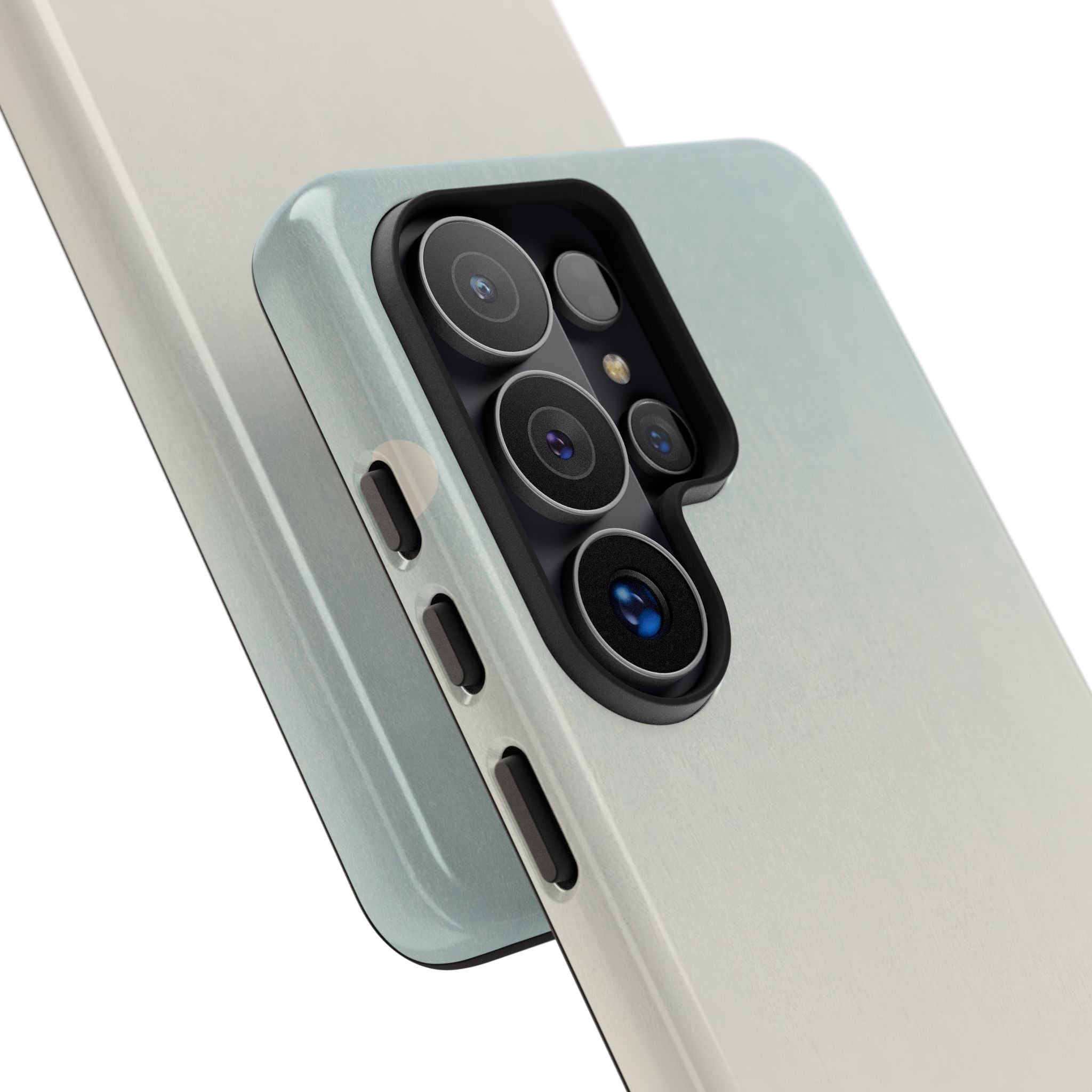 Blue Tough Phone Case for Samsung - Mist Valley Pagoda