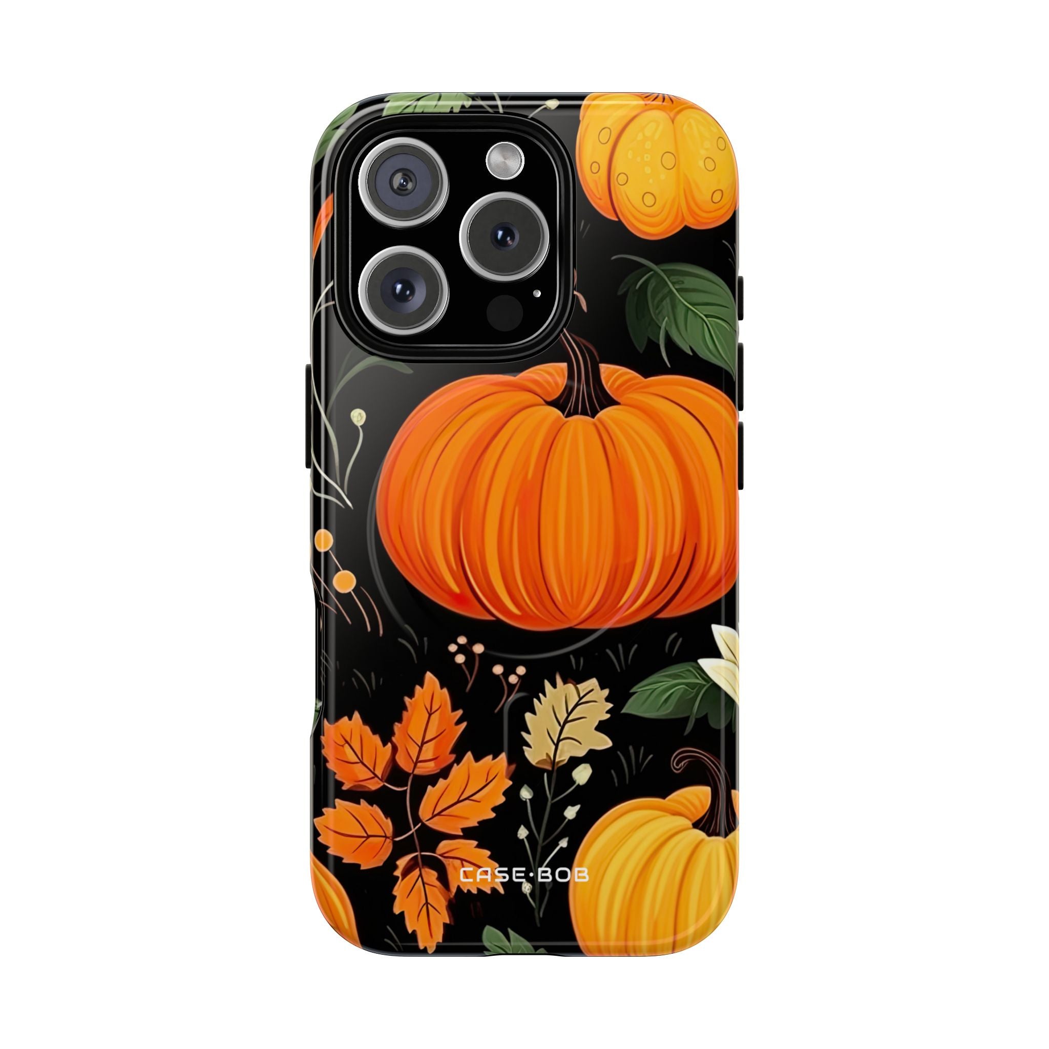 Pumpkin Glow iPhone 16 Pro Case - Tough+