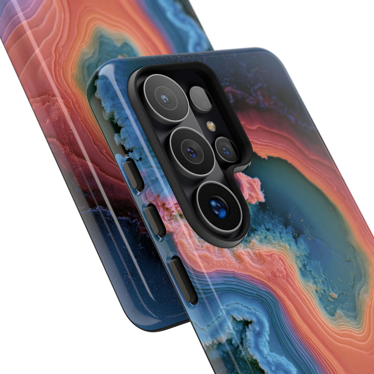 Luminous Resonance · Tough Phone Case for Samsung · Blue