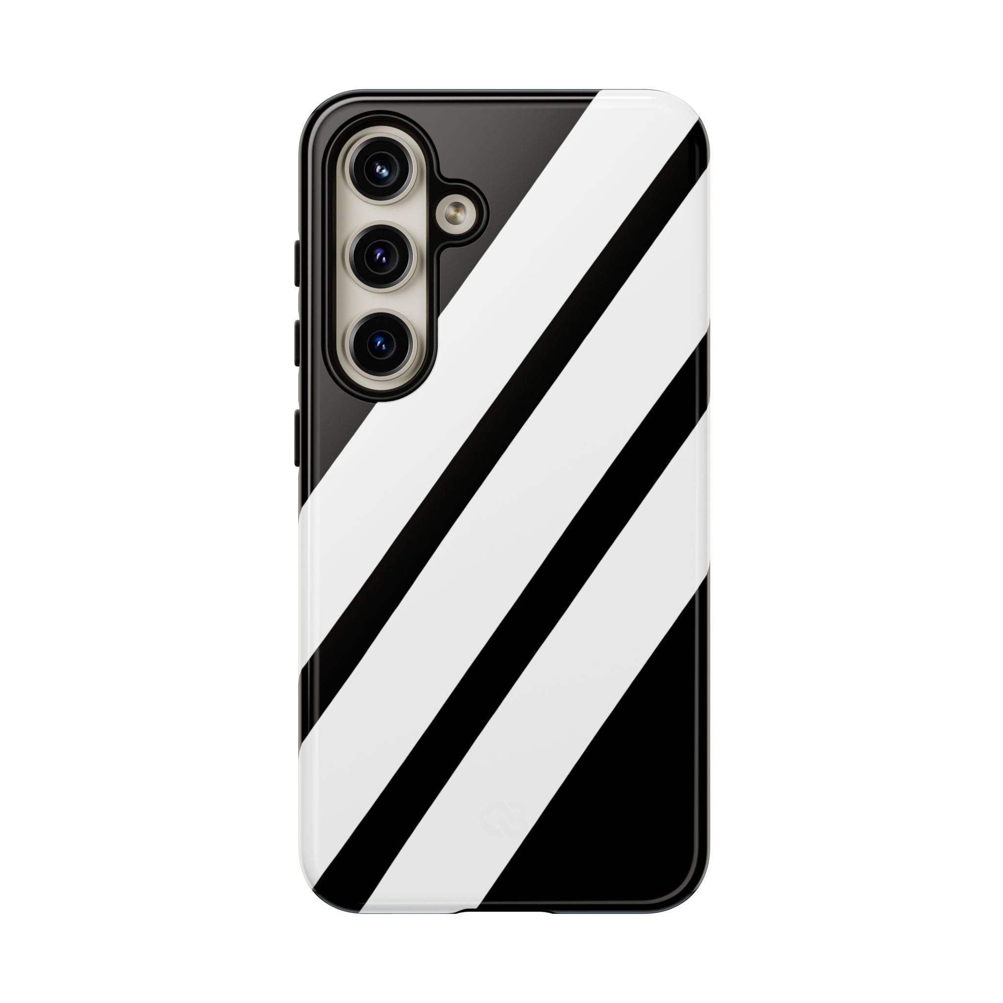 Obsidian White Bars · Tough Handyhülle für Samsung