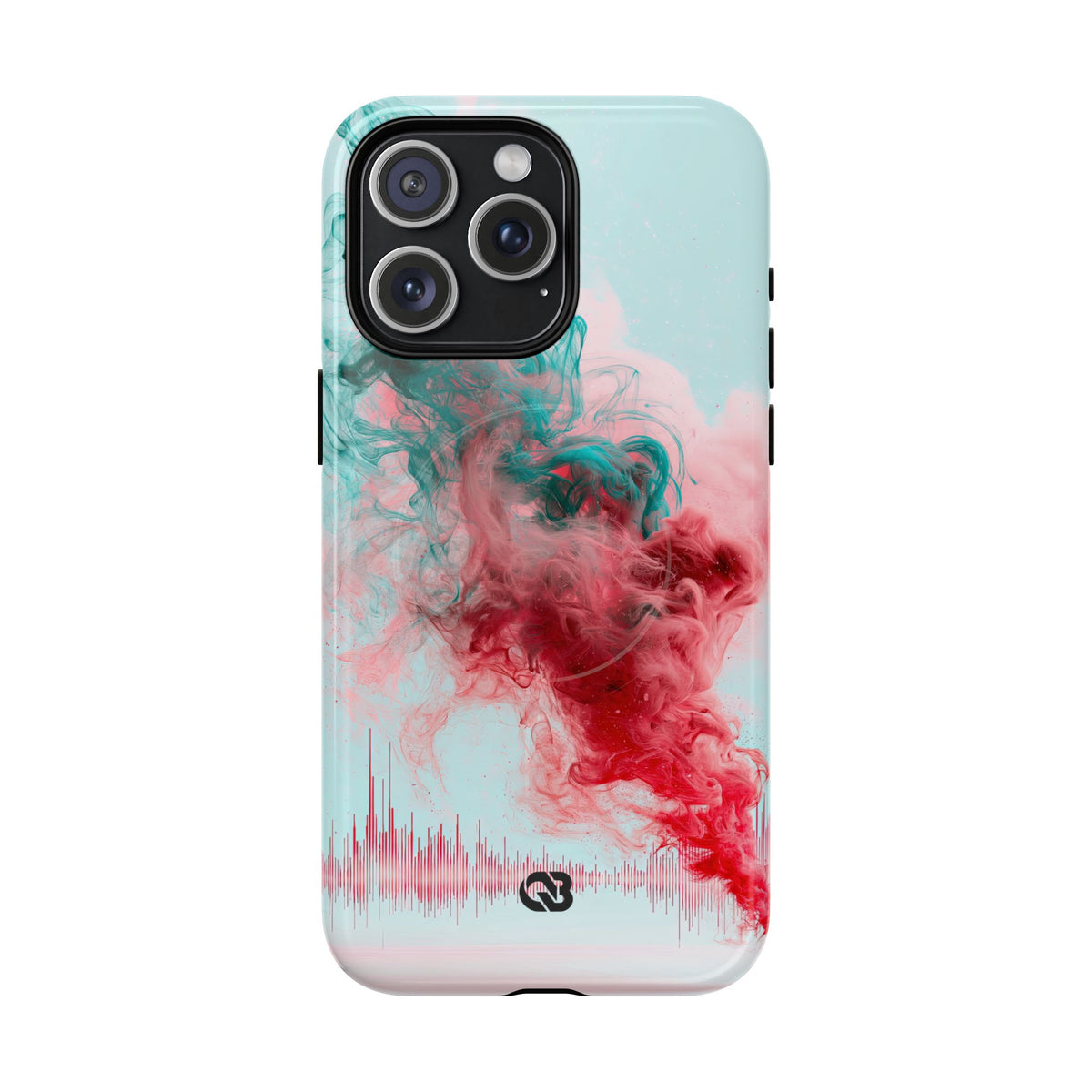 Sonic Bloom · Tough 2.0 Magnetic Phone Case for iPhone · Red