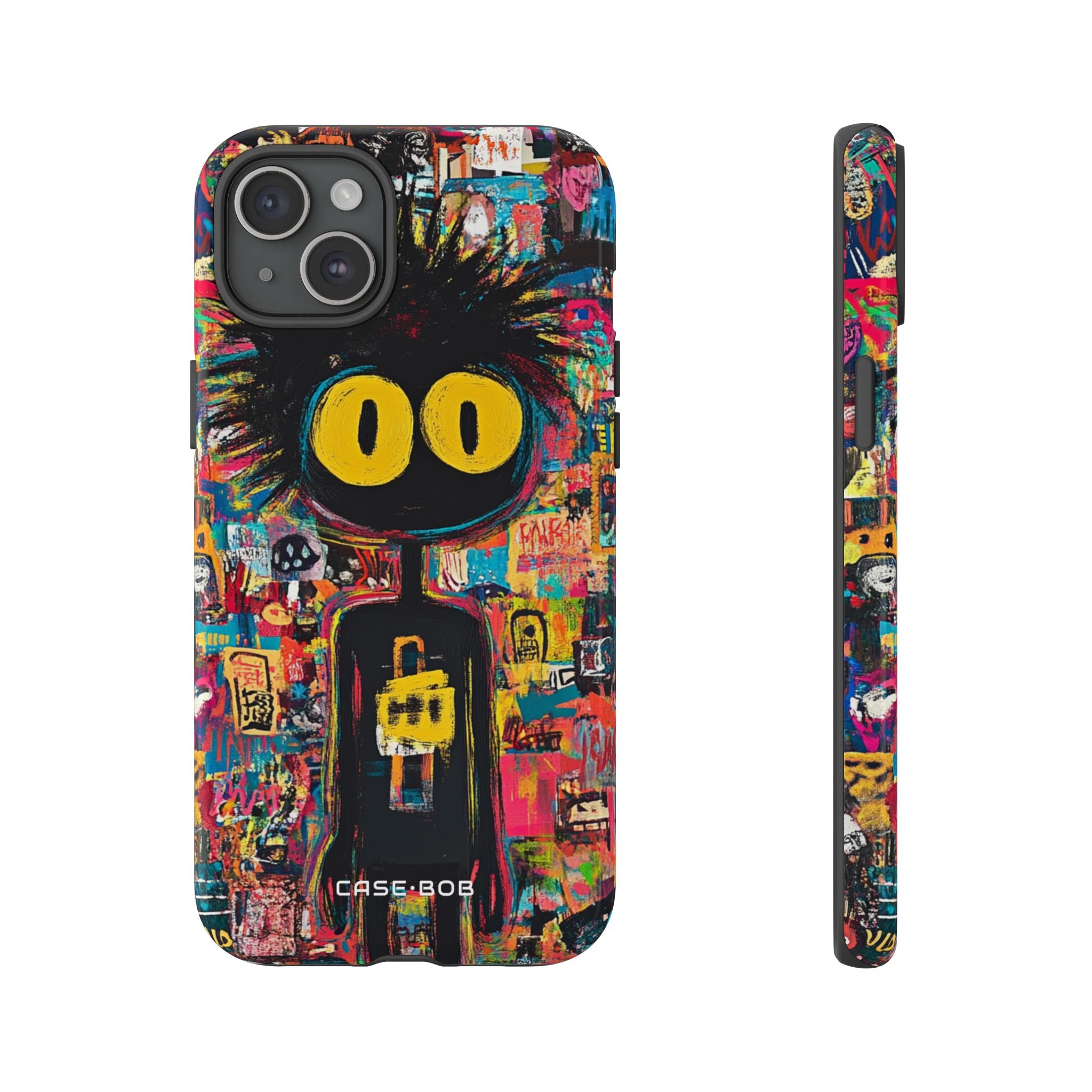 Spiky Shadow iPhone 15 Plus Skal - Tough