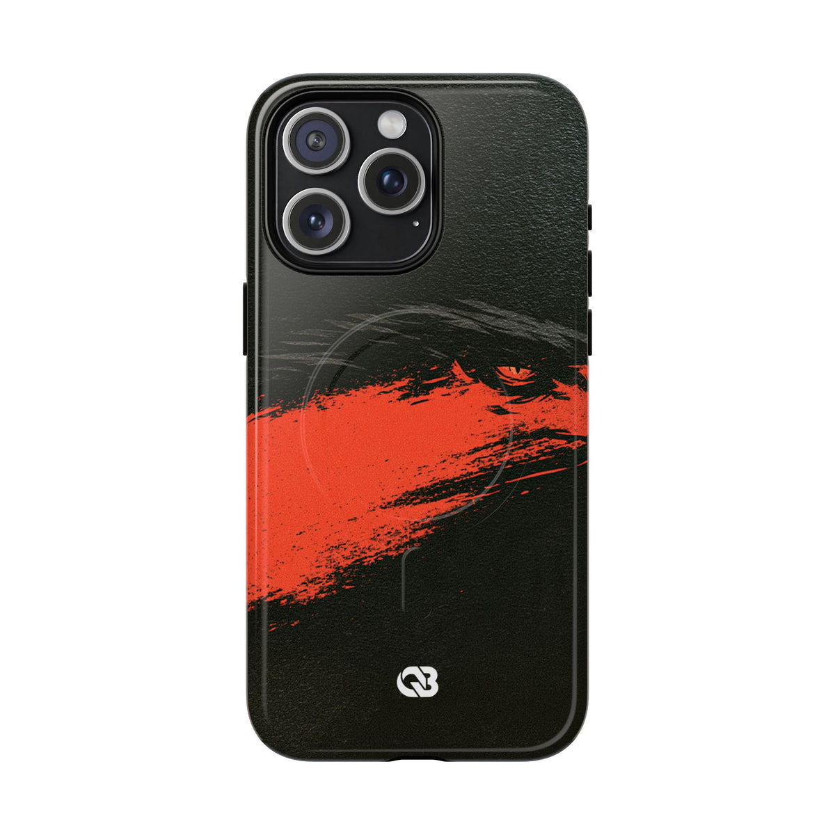 Crimson Raptor Noir · Tough 2.0 Magnetic Phone Case for iPhone · Black