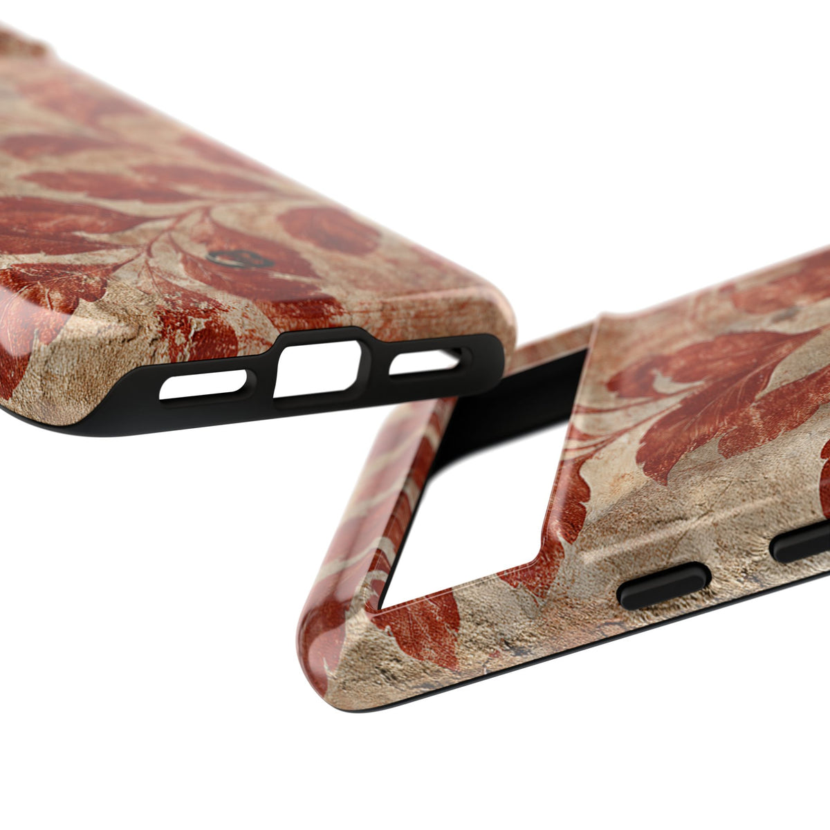 Terracotta Botanical Fresco · Tough Phone Case for Pixel · Red
