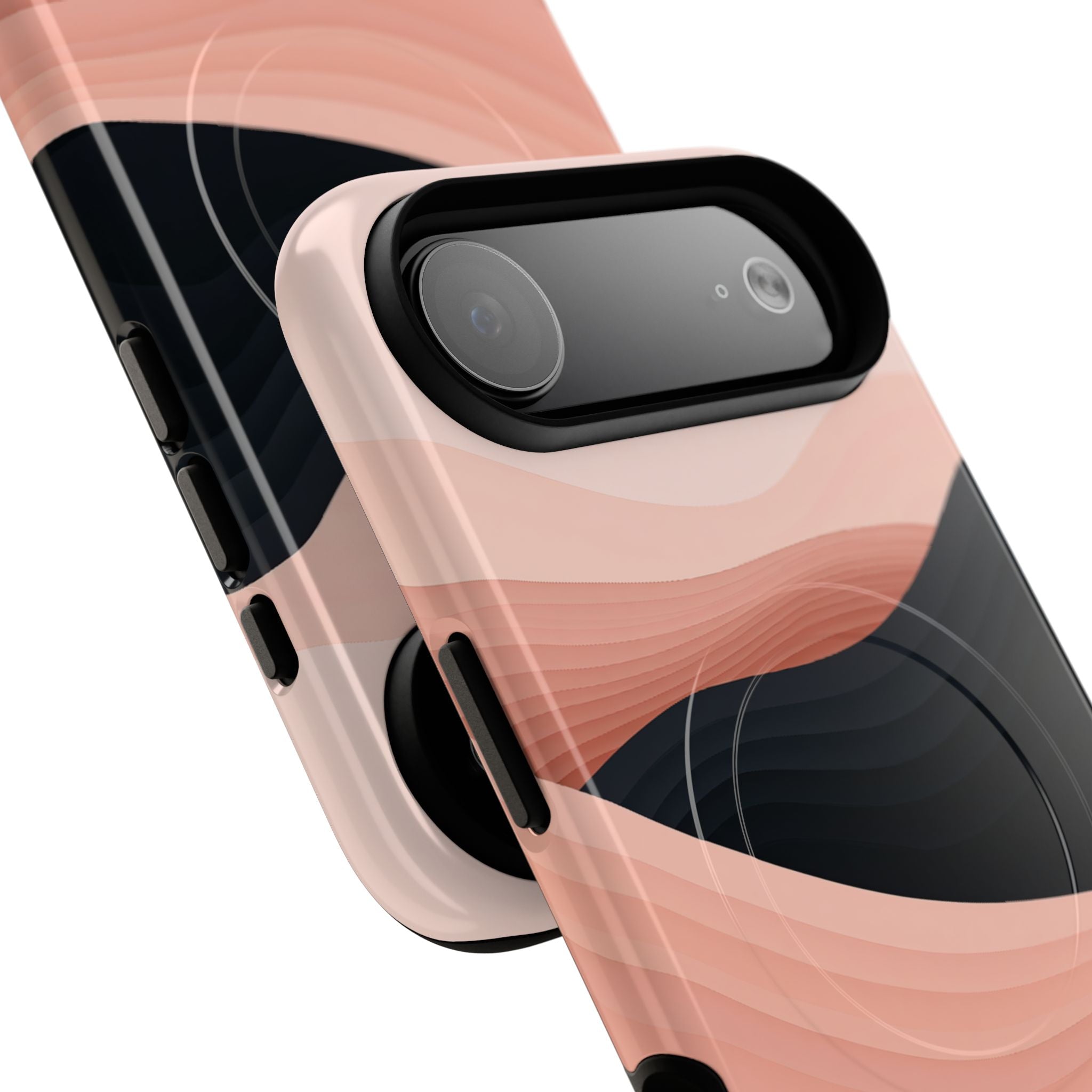 Pink Tough 2.0 Magsafe Phone Case for iPhone - Dune Shadow Layers
