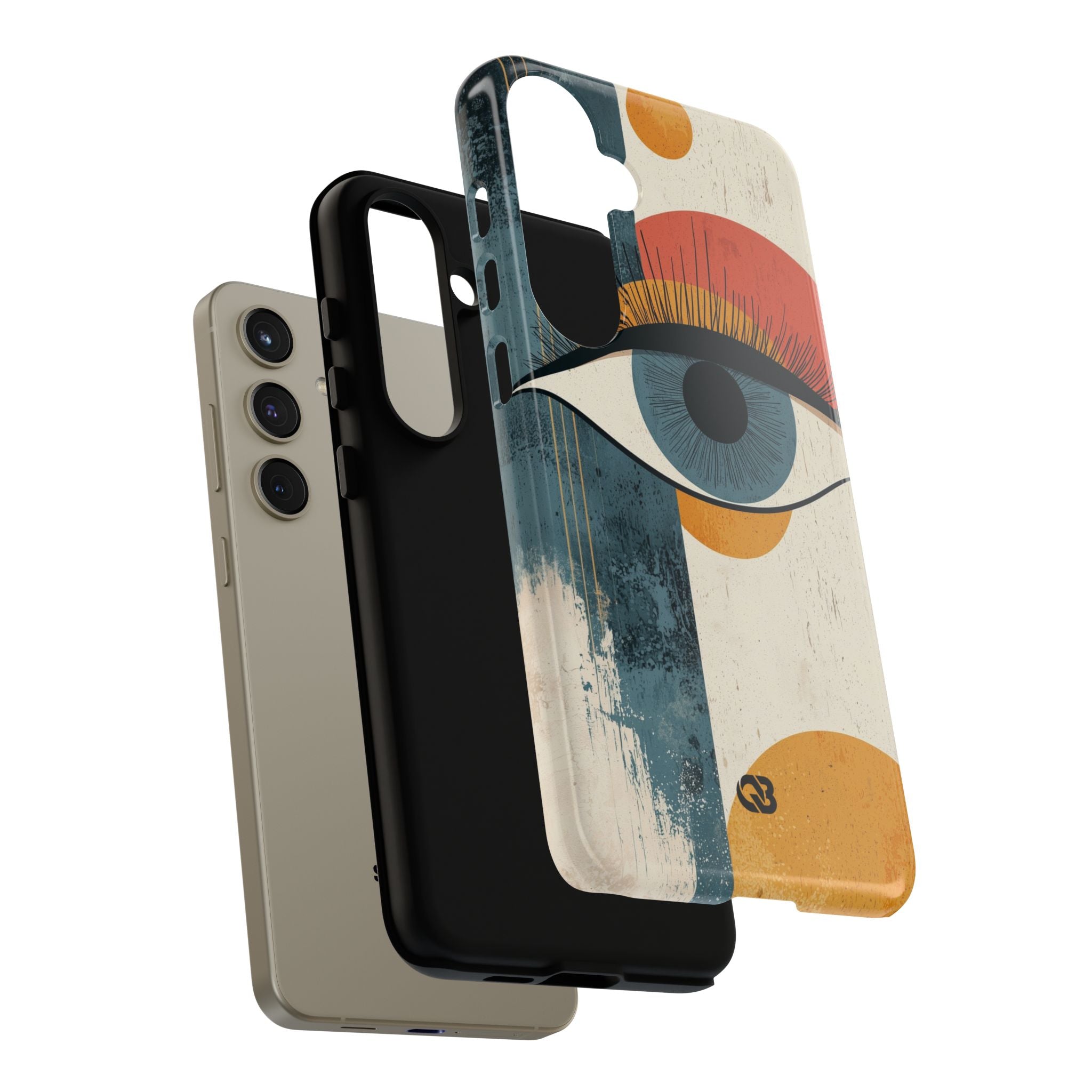 Distressed Azure Ocular · Tough Handyhülle für Samsung