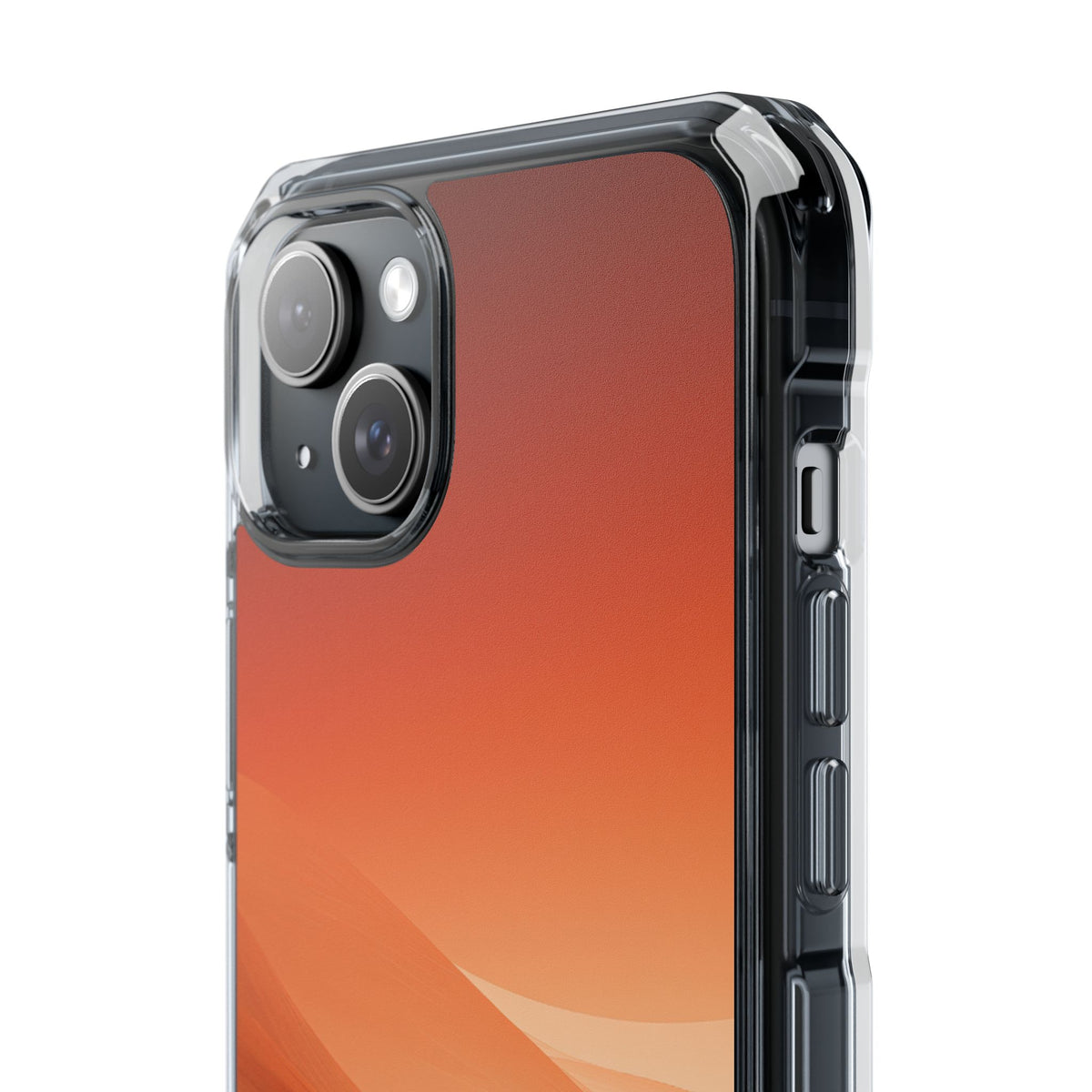 Orange Impact MagSafe Phone Case for iPhone - Crimson Dune Gradient