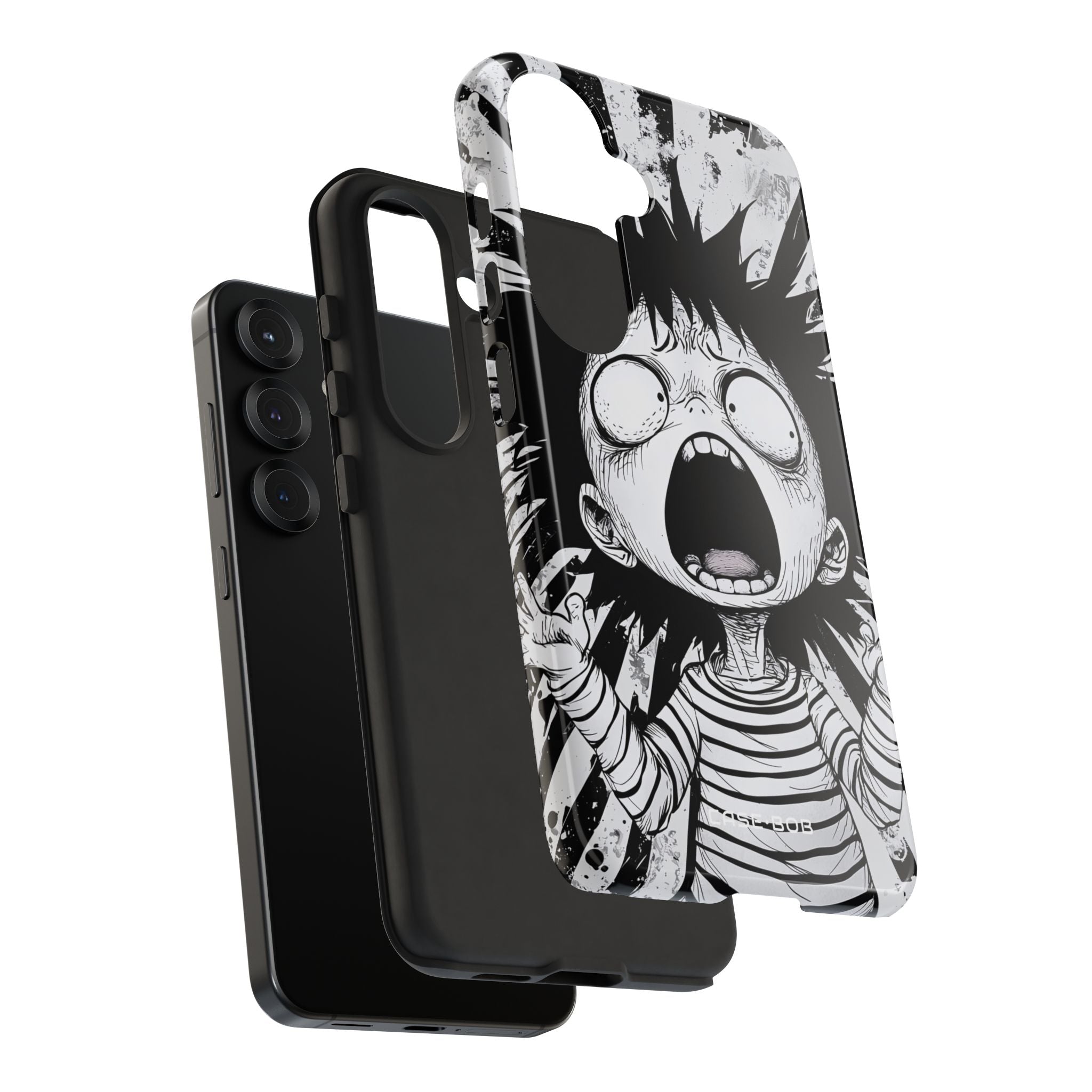 Screaming Stripes Samsung S25 Case - Tough