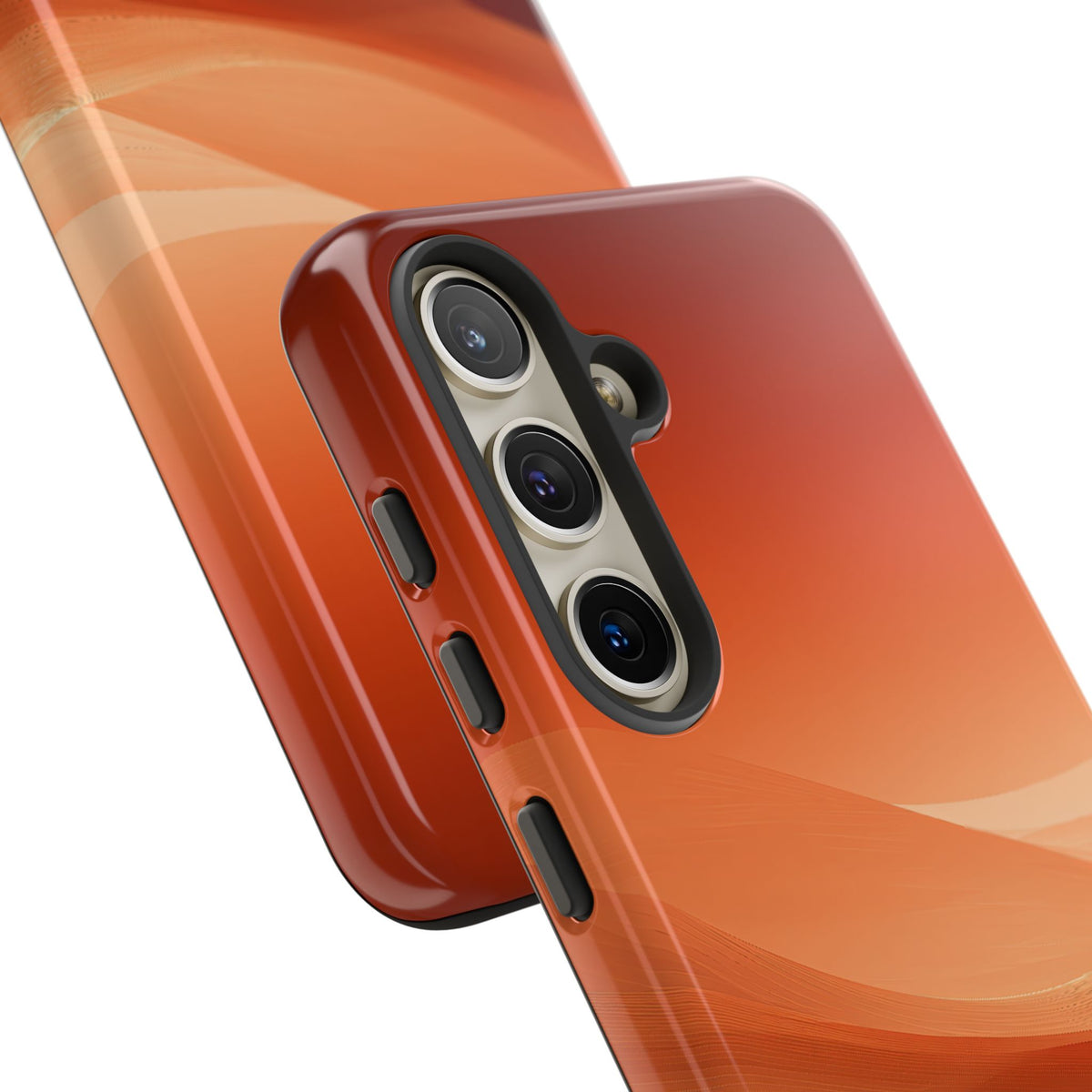 Terracotta Dune Ridges · Tough Phone Case for Samsung · Orange
