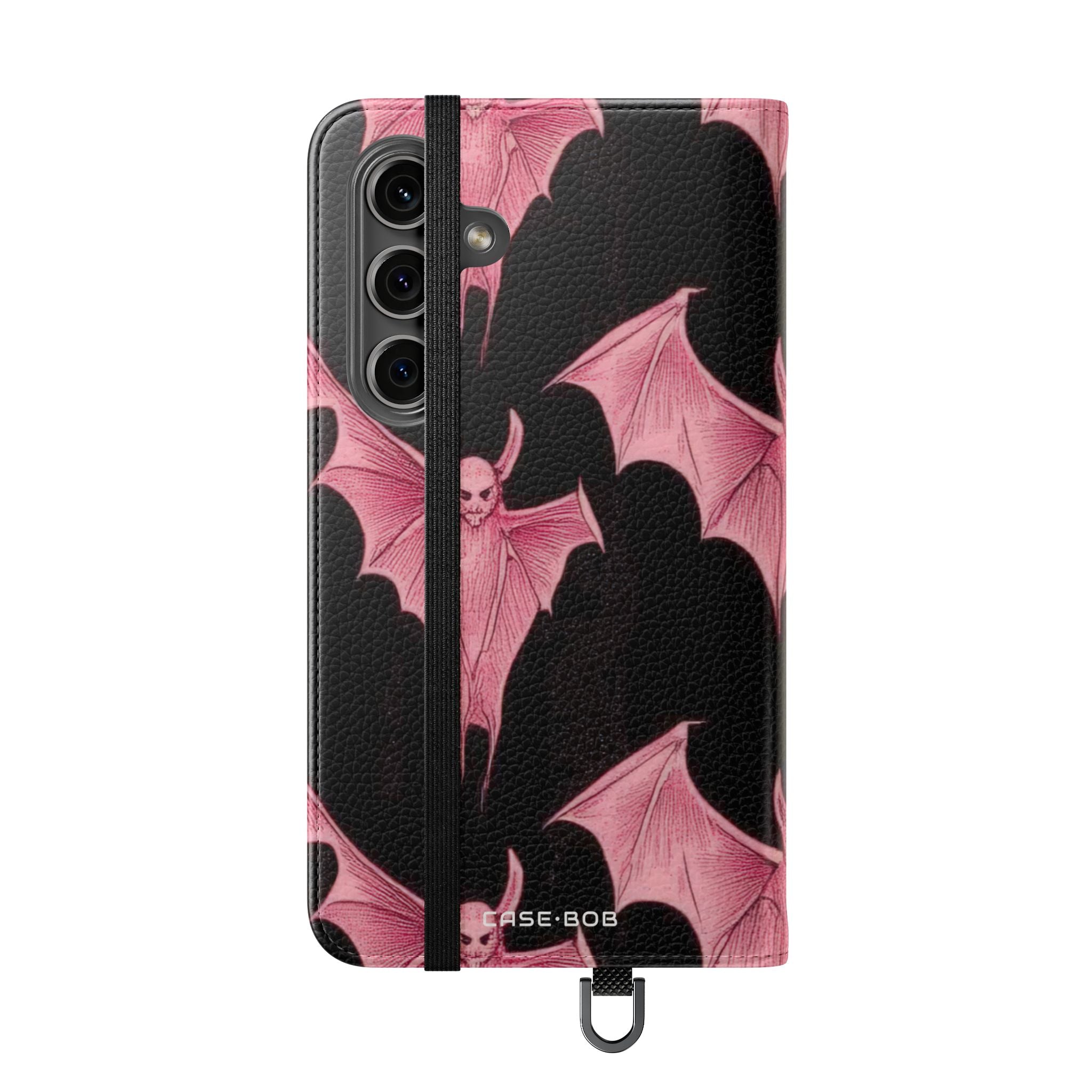 Pink Batwave - Samsung S24 Case - Wallet