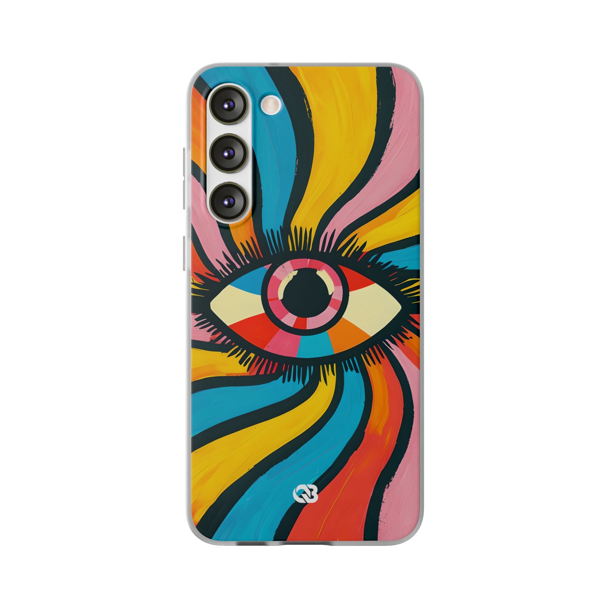 Vivid Gaze Burst · Soft Handyhülle für Samsung