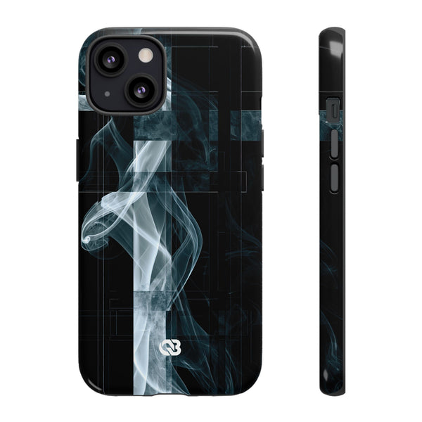 Vapor Grid Study · Tough Phone Case for iPhone · Black
