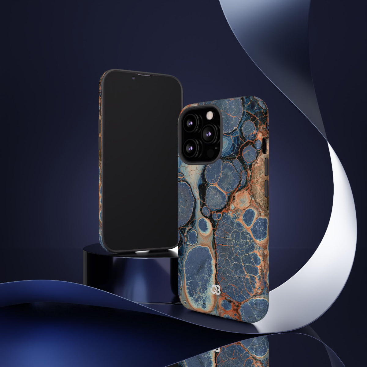Astral Orb Resonance · Tough Phone Case for iPhone · Blue