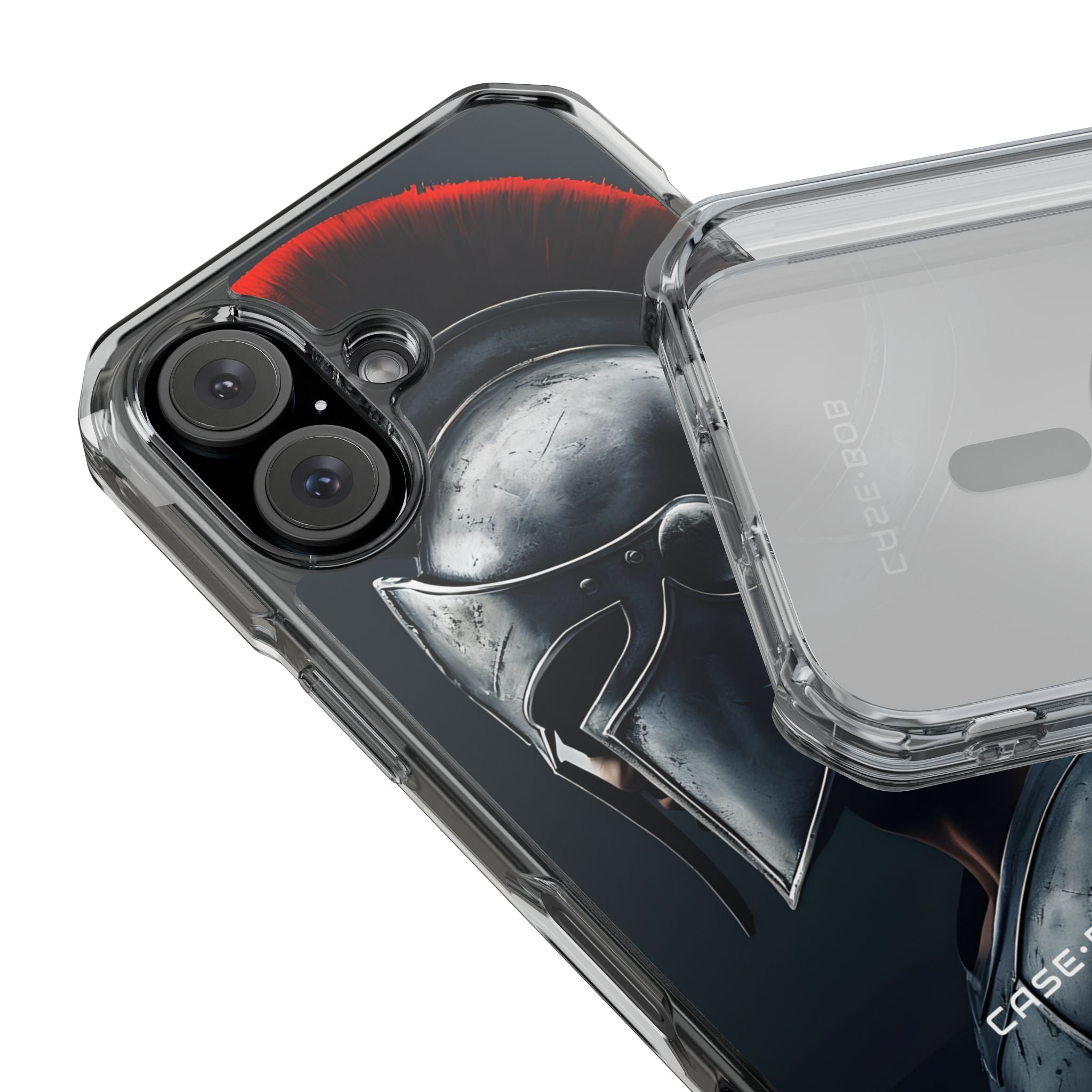 Silver Centurion iPhone 16 Case - Impact - CASE•BOB