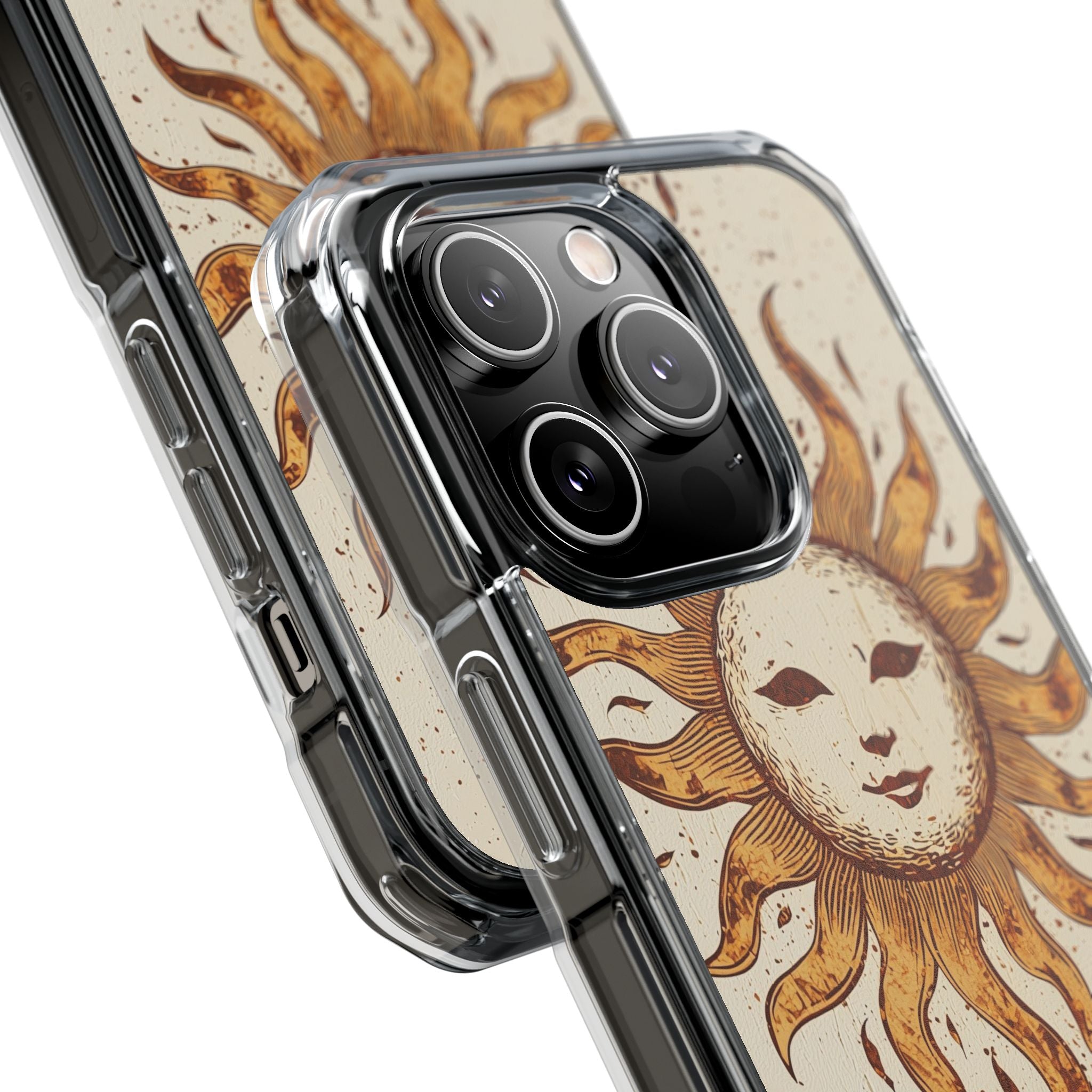 Rustic Solar Mask · Impact Phone Case for iPhone · Magsafe